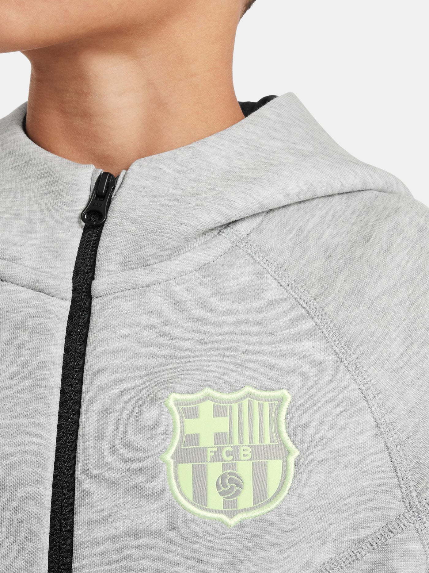 Jaqueta Tech Fleece Barça Nike - Júnior