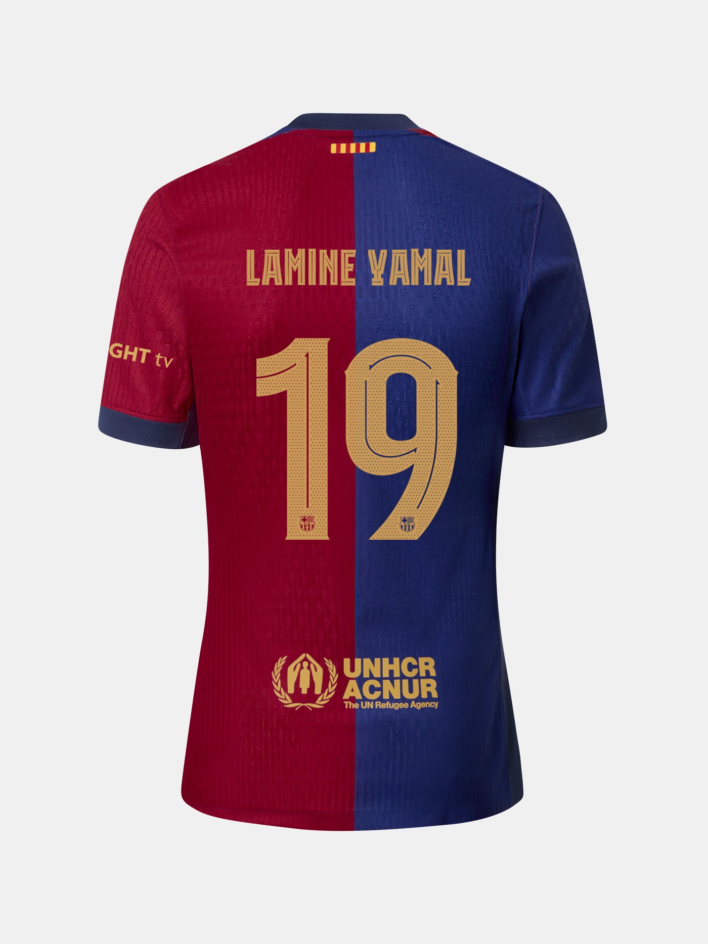 LAMINE YAMAL |  Conjunto niño/a  pequeño/aprimera equipación  24/25 FC Barcelona