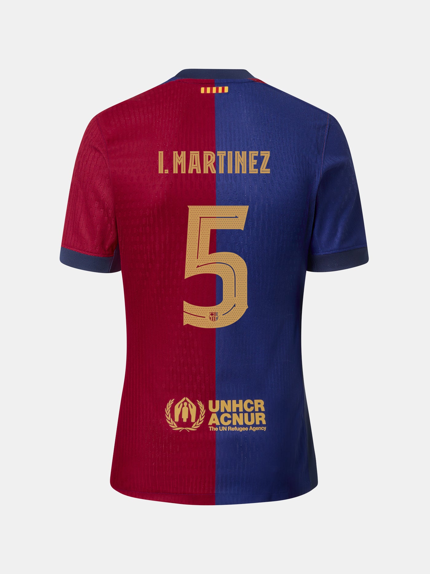 I. MARTINEZ |  Conjunto niño/a  pequeño/aprimera equipación  24/25 FC Barcelona