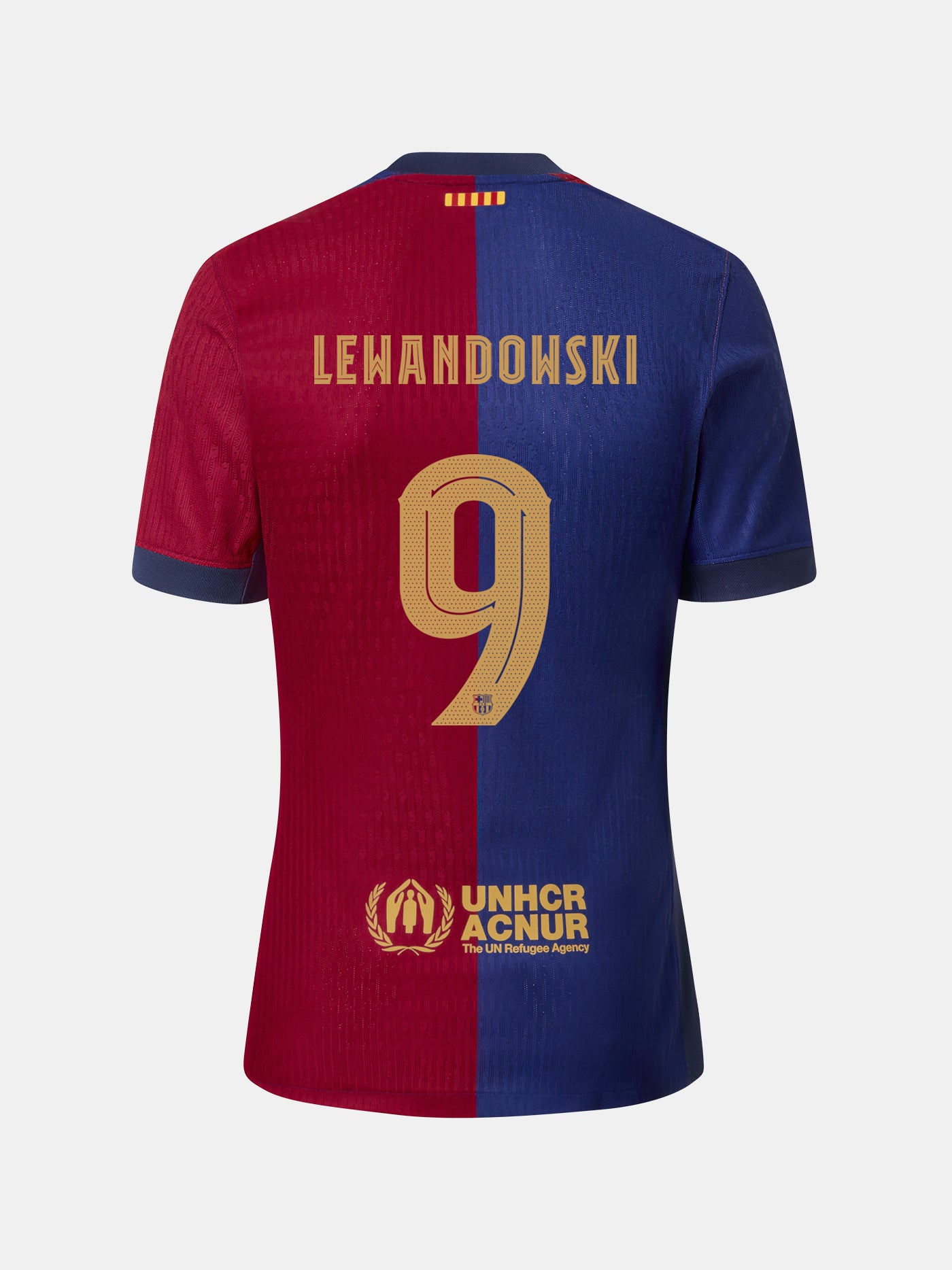 LEWANDOWSKI |  Conjunto niño/a  pequeño/aprimera equipación  24/25 FC Barcelona