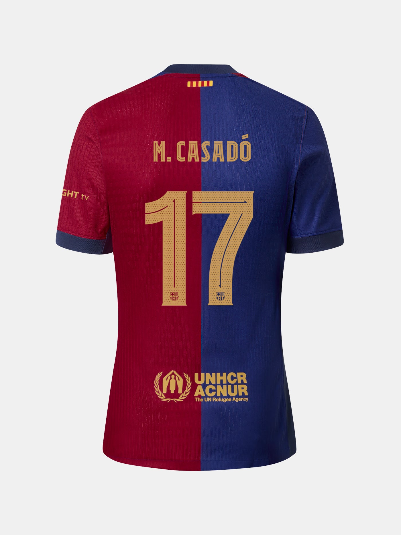 M. CASADÓ |  Conjunto niño/a  pequeño/aprimera equipación  24/25 FC Barcelona