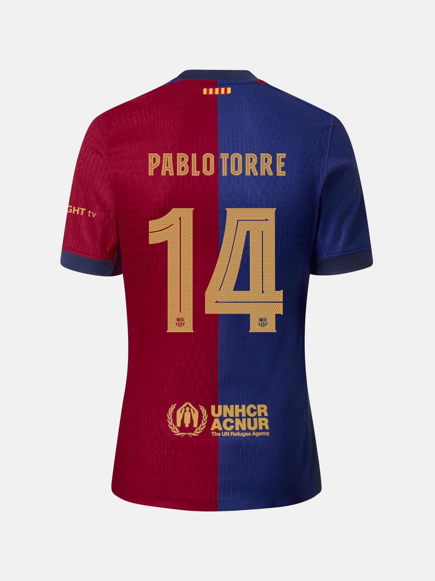 PABLO TORRE |  Conjunto niño/a  pequeño/aprimera equipación  24/25 FC Barcelona