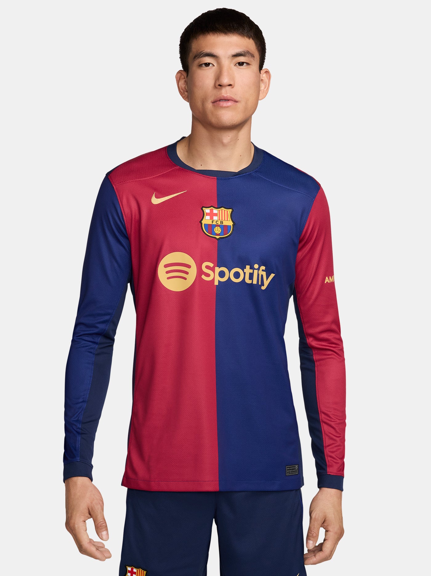 Men's home jersey 24/25 FC Barcelona Long-sleeve