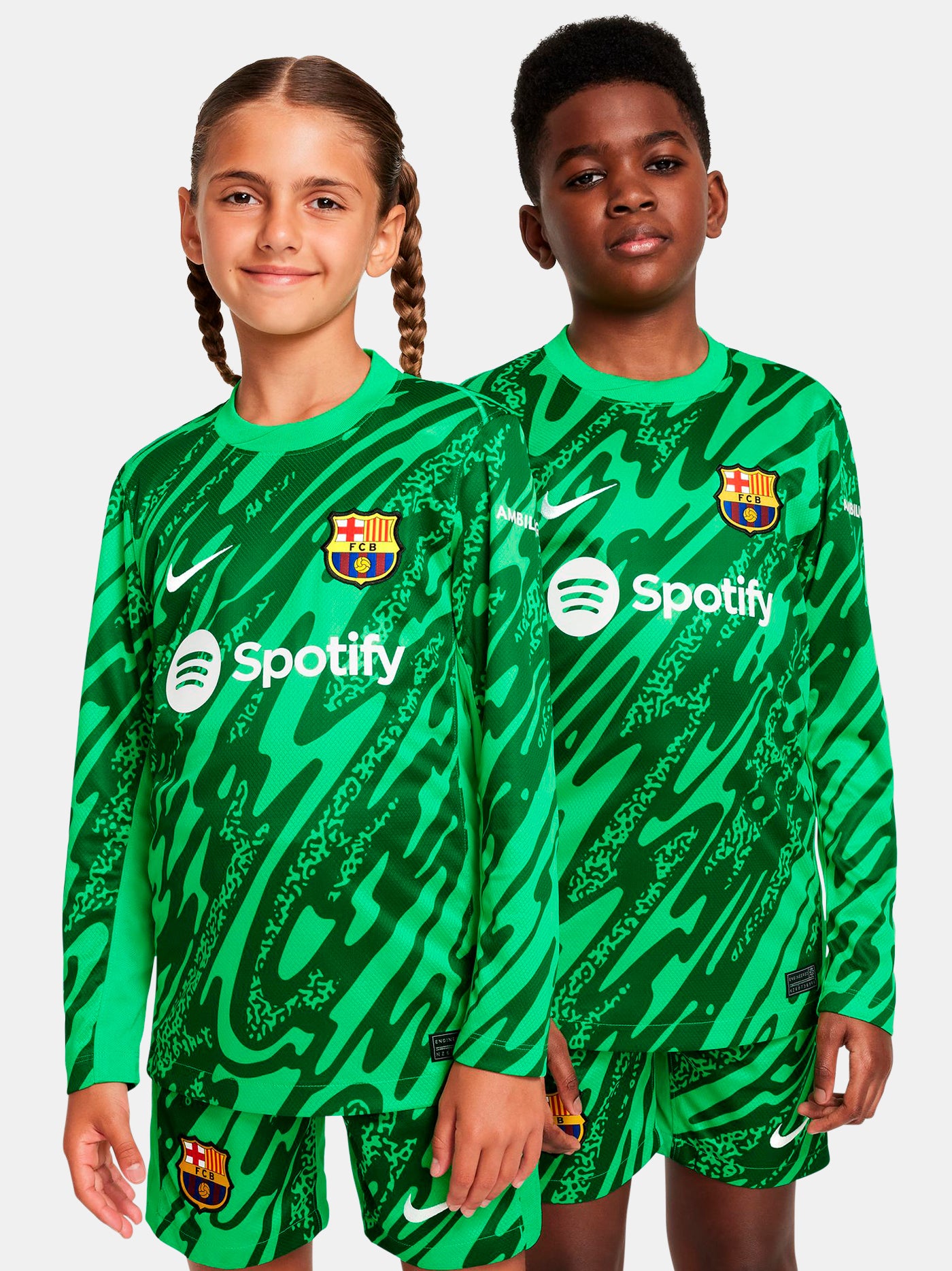 Junior goalkeeper jersey 24/25 FC Barcelona