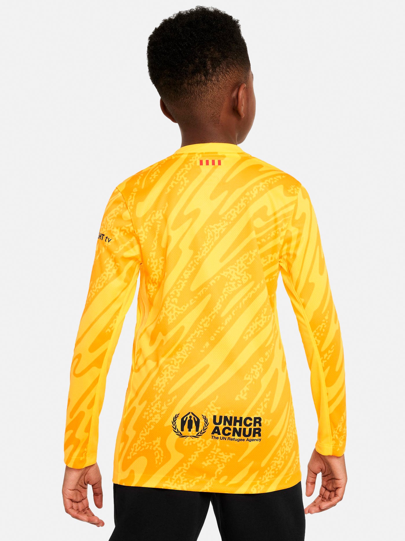 Junior goalkeeper away jersey 24/25 FC Barcelona