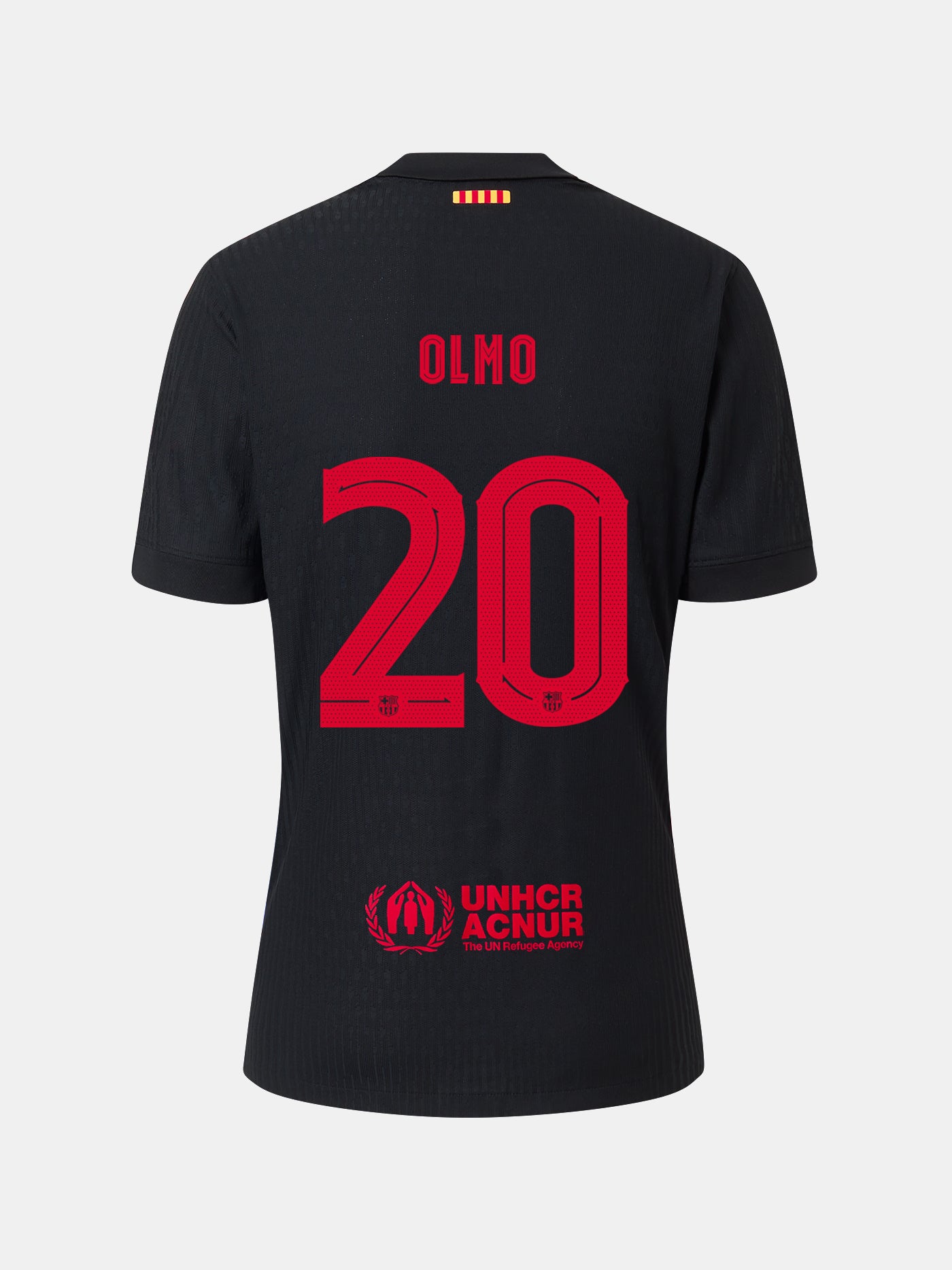 OLMO |  Conjunto niño/a  pequeño/a segunda equipación  24/25 FC Barcelona