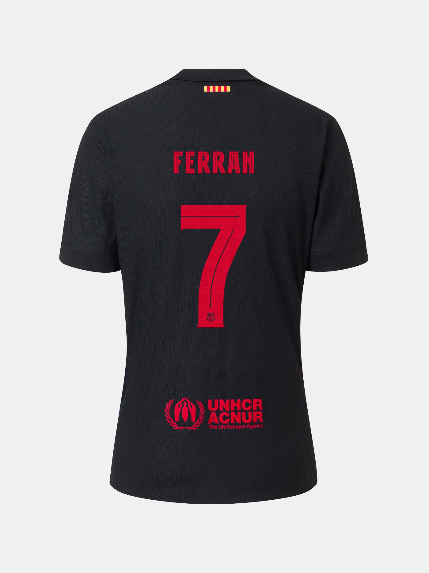 FERRAN |  Conjunto niño/a  pequeño/a segunda equipación  24/25 FC Barcelona