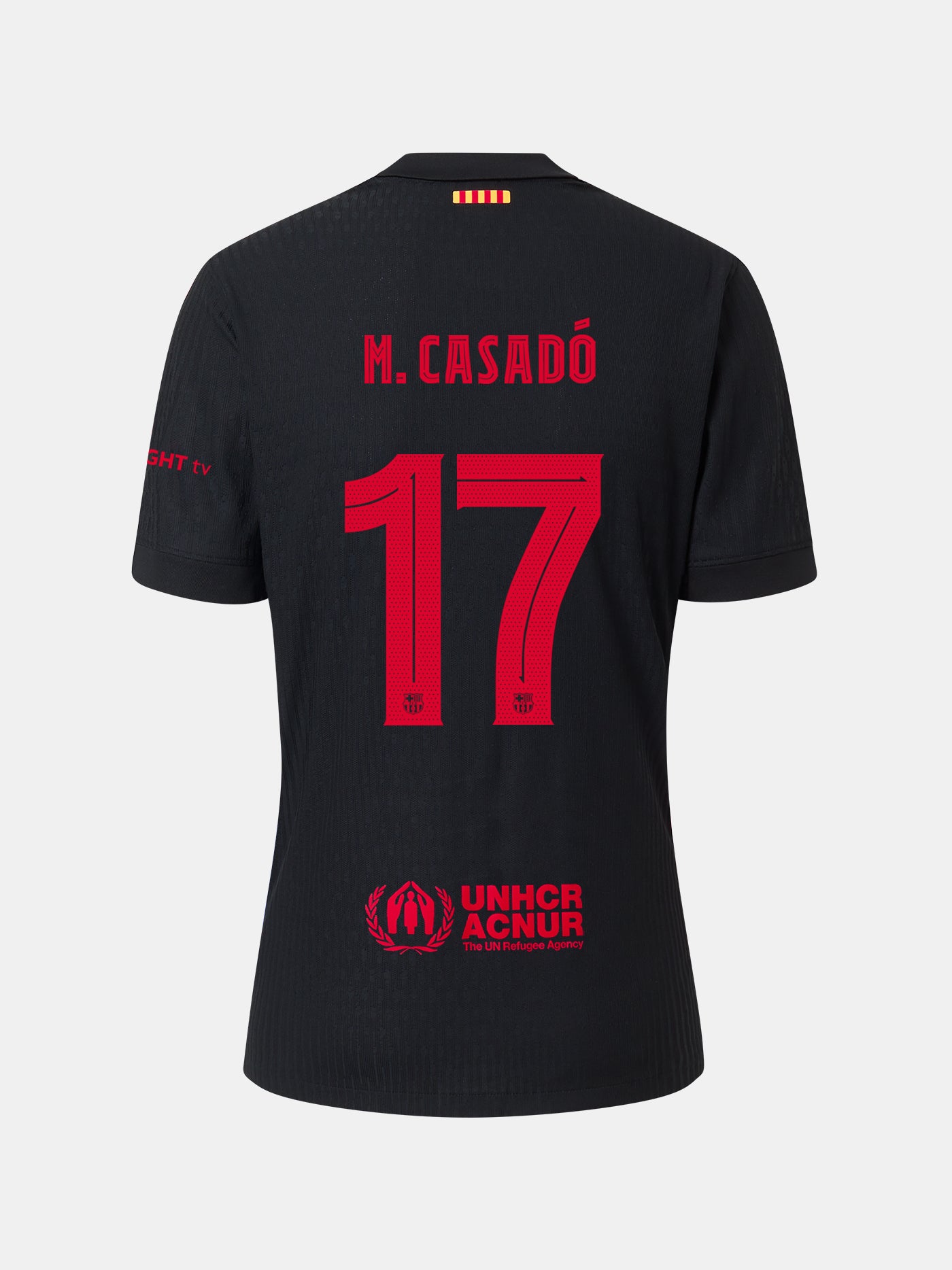 M. CASADÓ |  Conjunto niño/a  pequeño/a segunda equipación  24/25 FC Barcelona