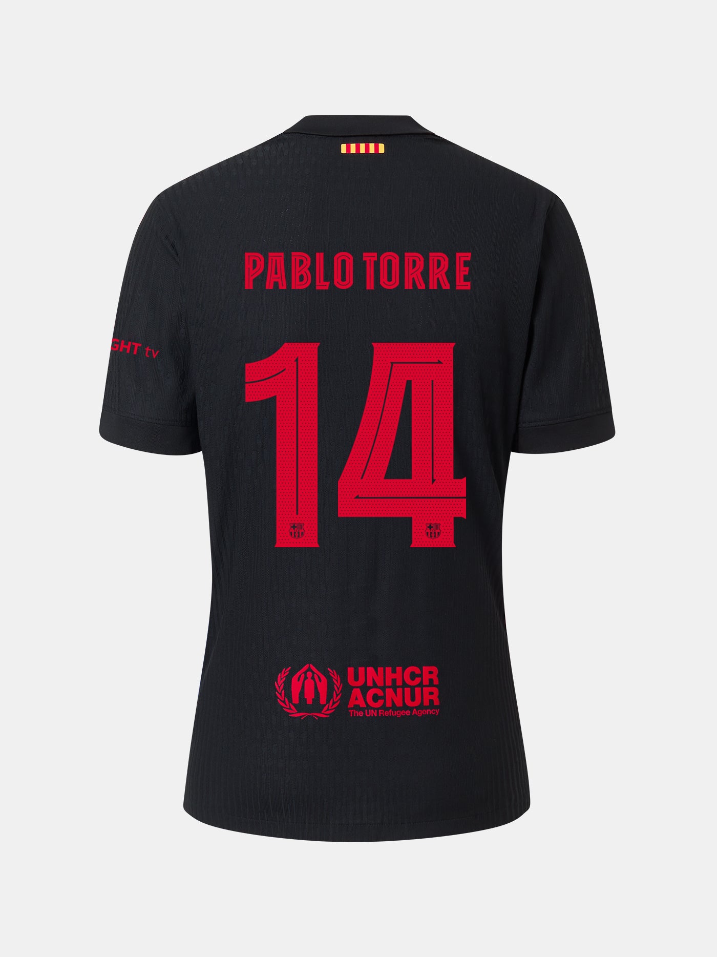 PABLO TORRE |  Conjunto niño/a  pequeño/a segunda equipación  24/25 FC Barcelona