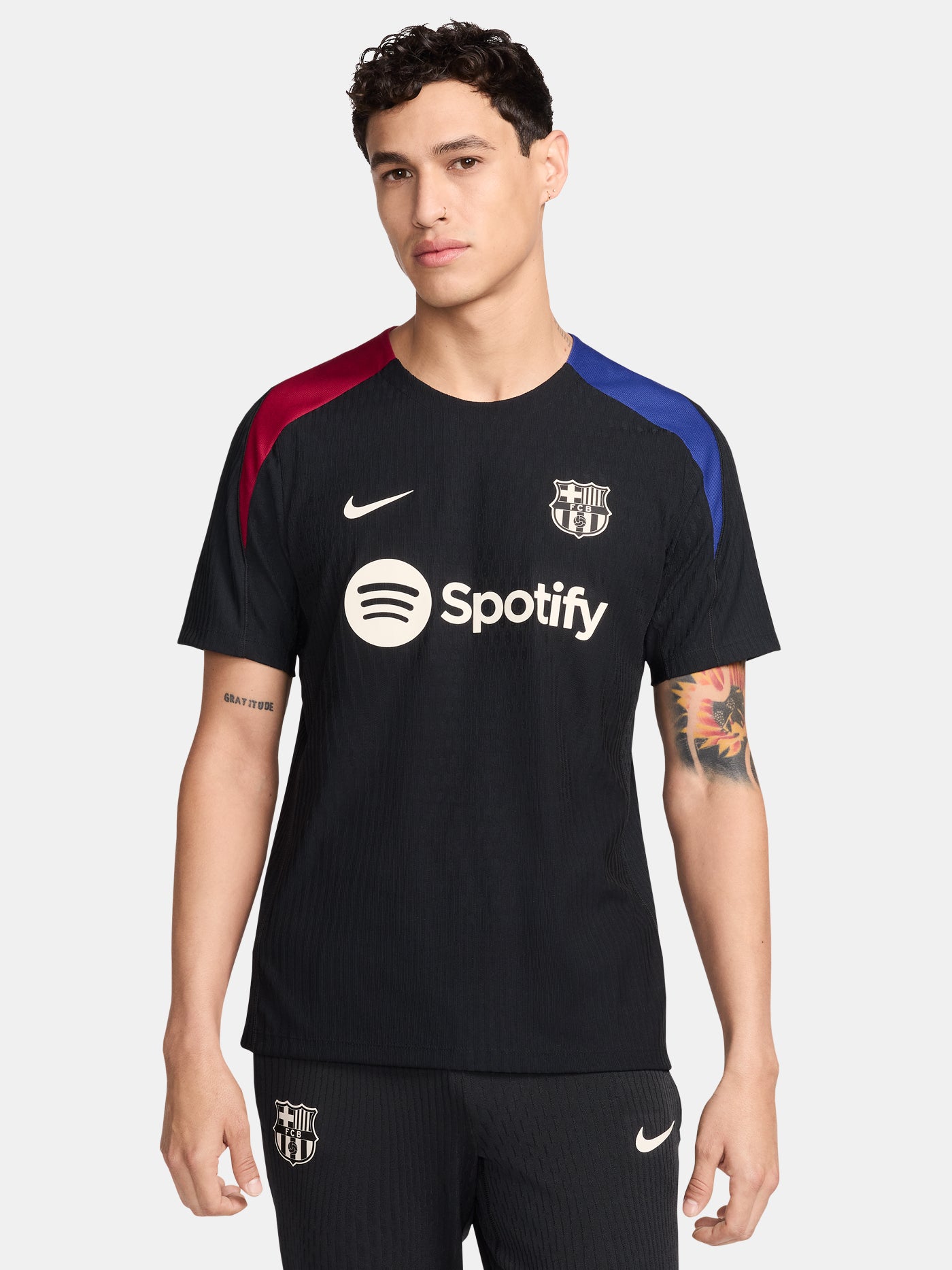 Maillot d'entraînement du FC Barcelone 24/25 noir - Dri-Fit ADV