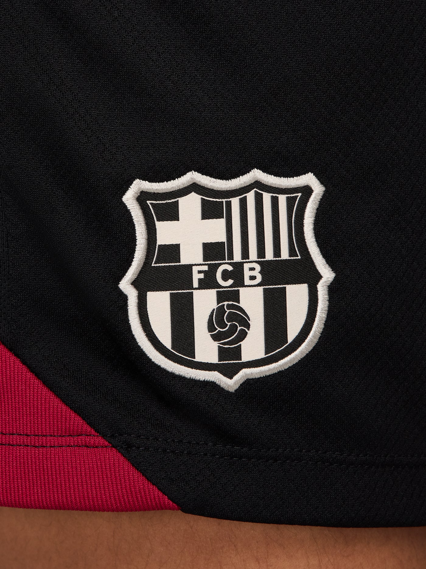 Short d'entraînement FC Barcelone 24/25 noir – Femme