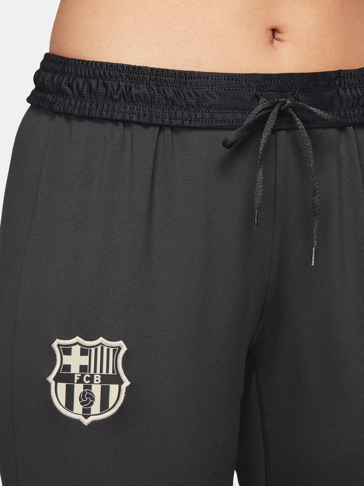 Pantalon d'entraînement FC Barcelone 24/25 noir – Femme