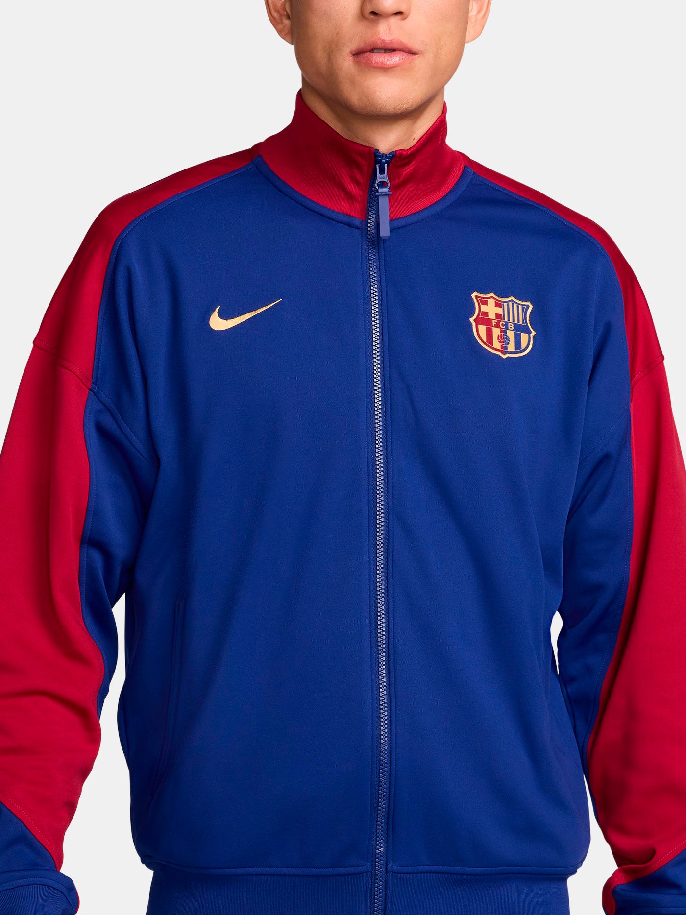 Chaqueta anthem Pre-Partido primera equipación FC Barcelona 24/25