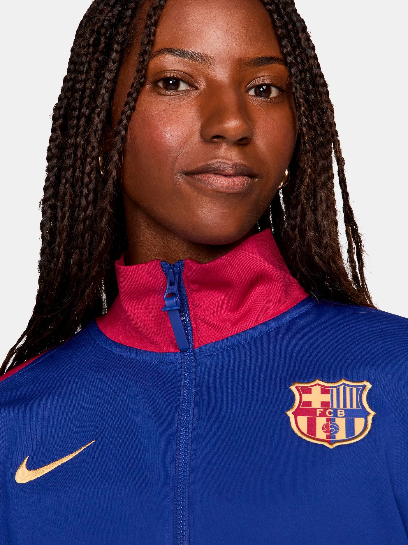 Veste d'avant-match du FC Barcelone 24/25 – Femme