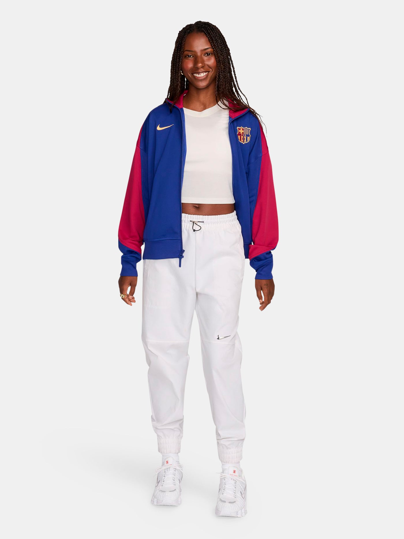 Veste d'avant-match du FC Barcelone 24/25 – Femme