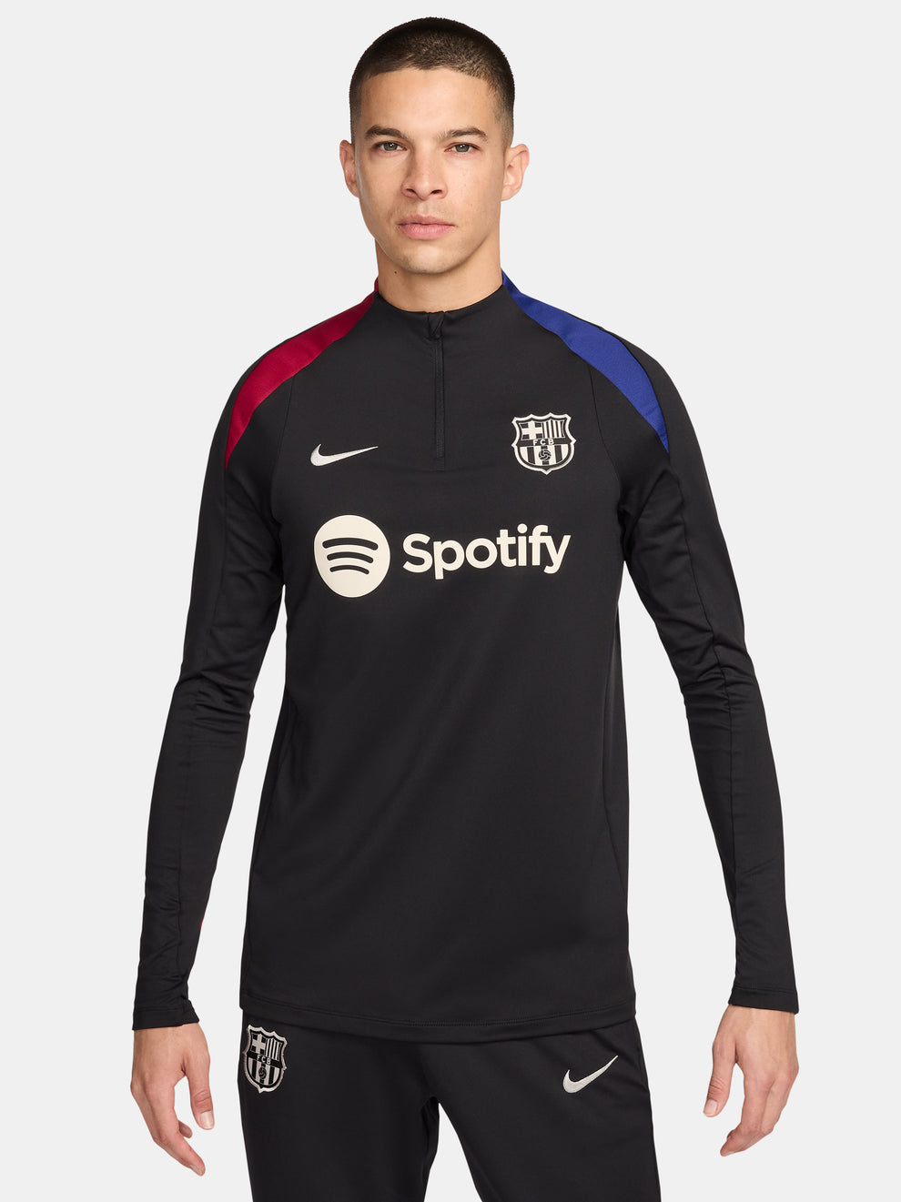 Sweat Shirt FC Barcelone à Capuche - Collection Officielle Homme