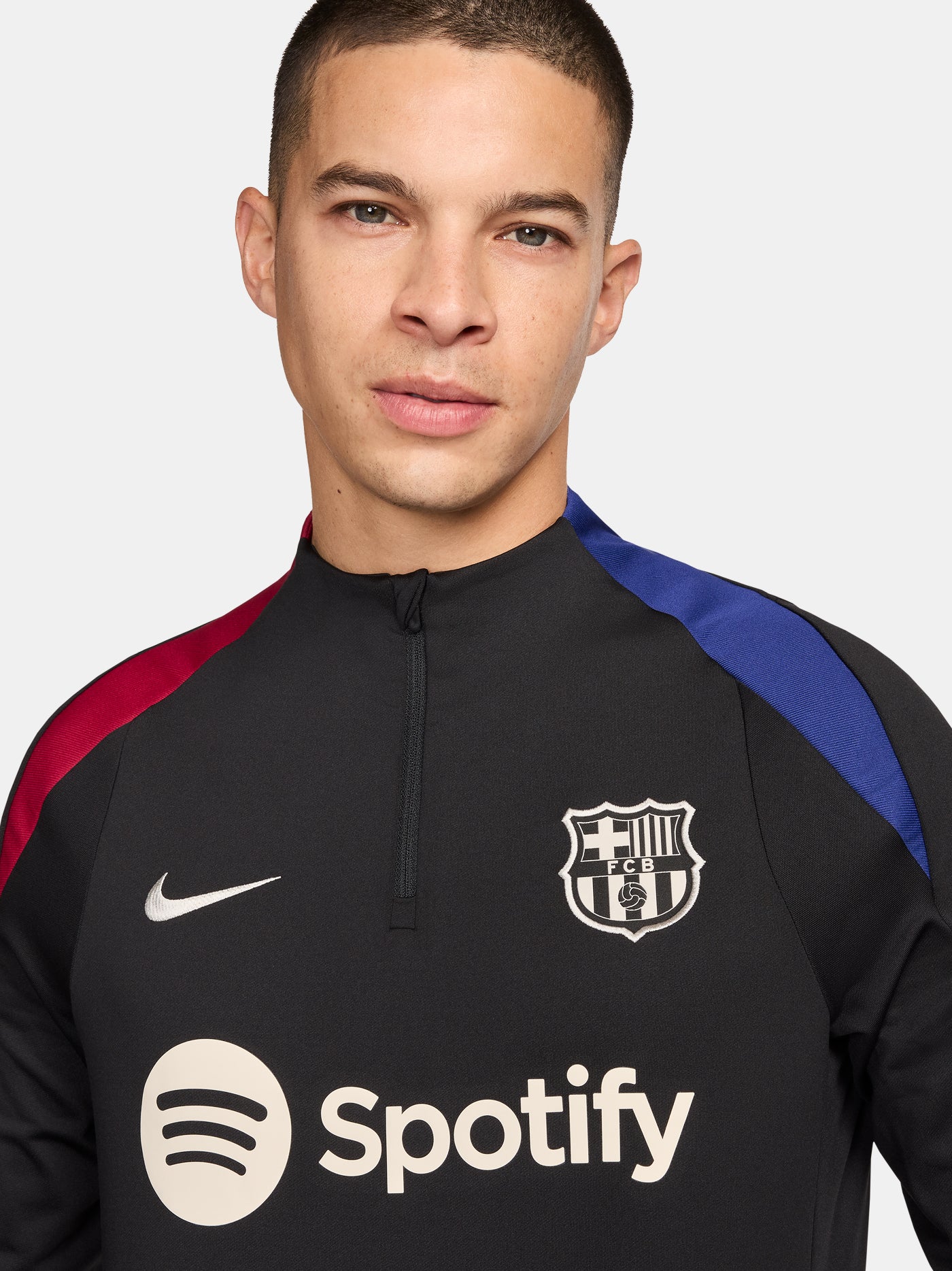 Sweat d'entrainement FC Barcelone 24/25 noir