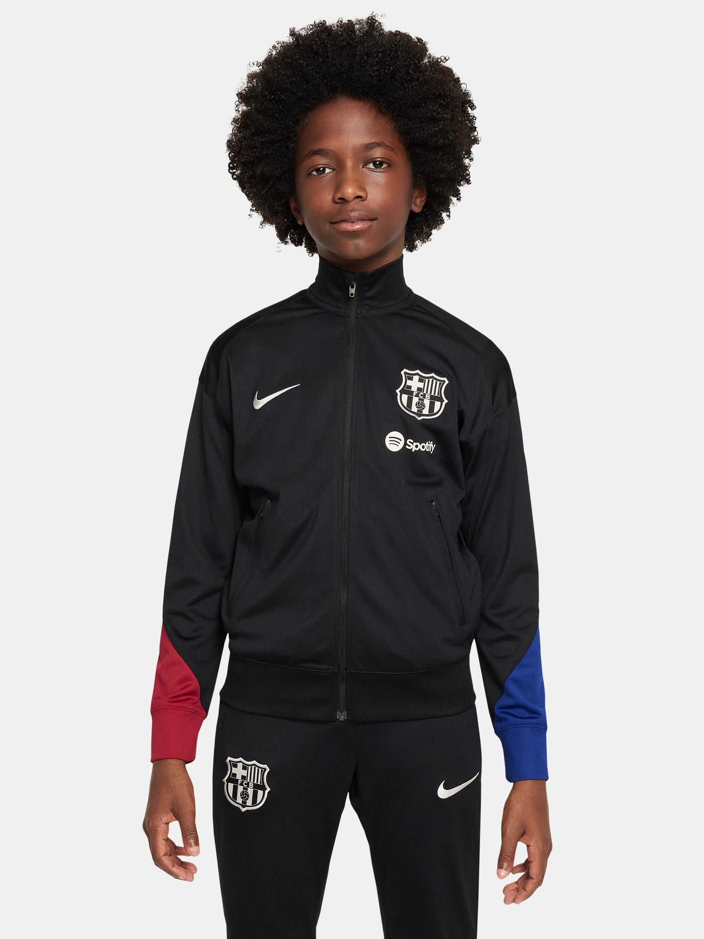 Survêtement FC Barcelone 24/25 noir – Junior