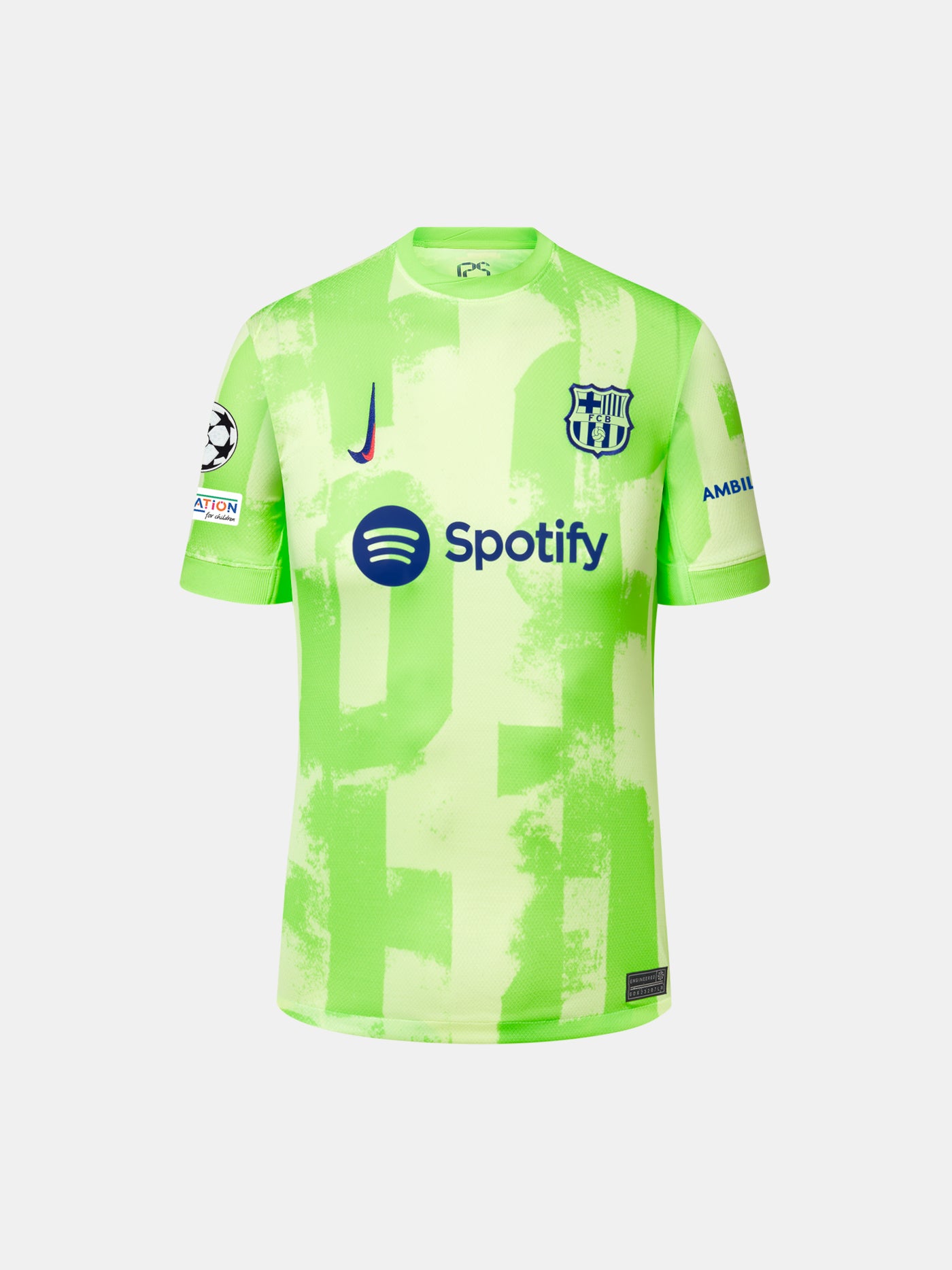 F. DE JONG | UCL Camiseta junior tercera equipación  24/25 FC Barcelona 