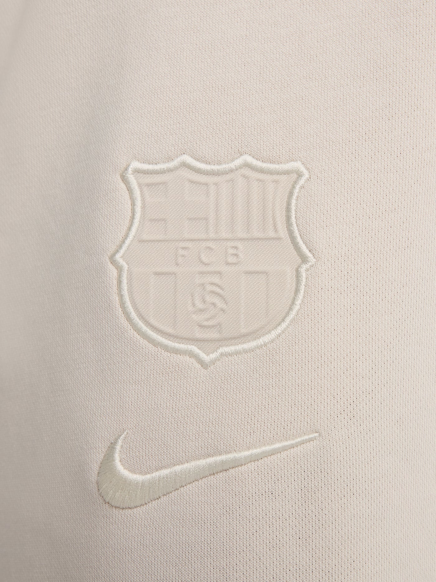 Hosenwappen weiß Barça Nike