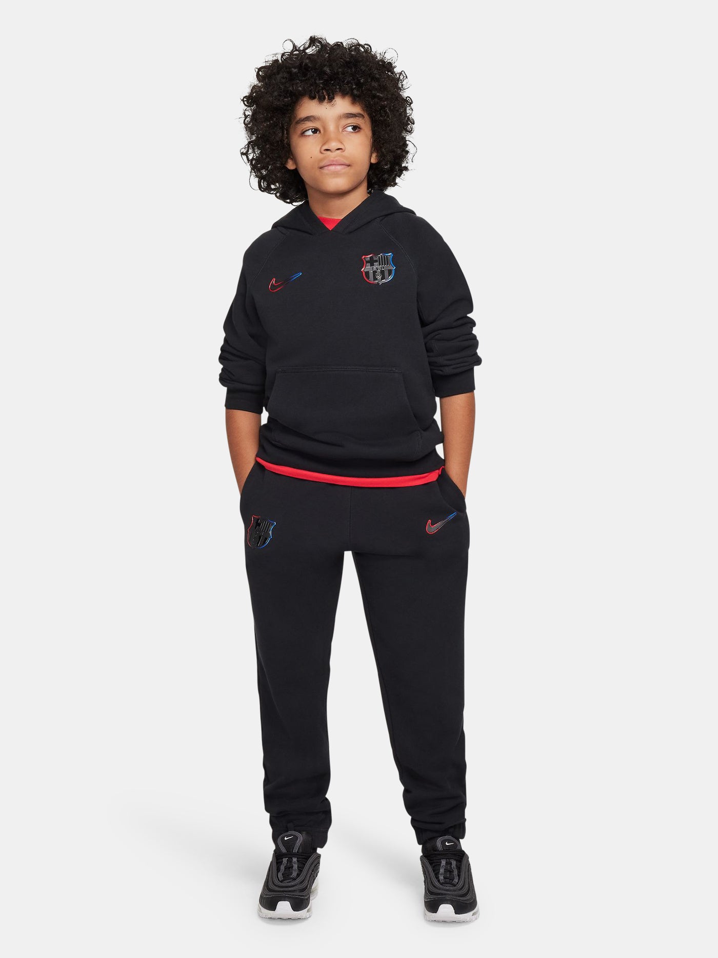 Pant black Barça Nike - Junior