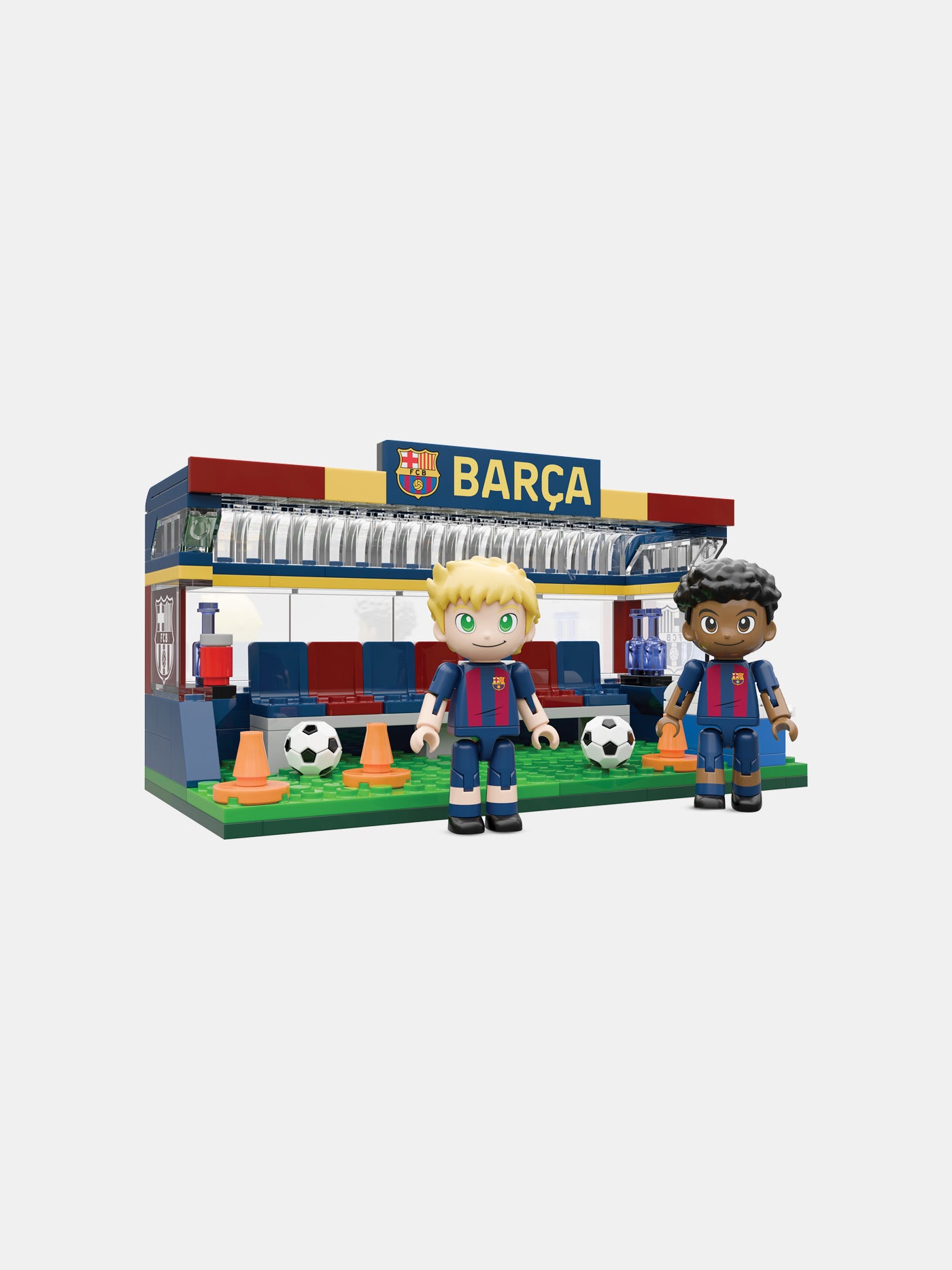 Construction bench FC Barcelona