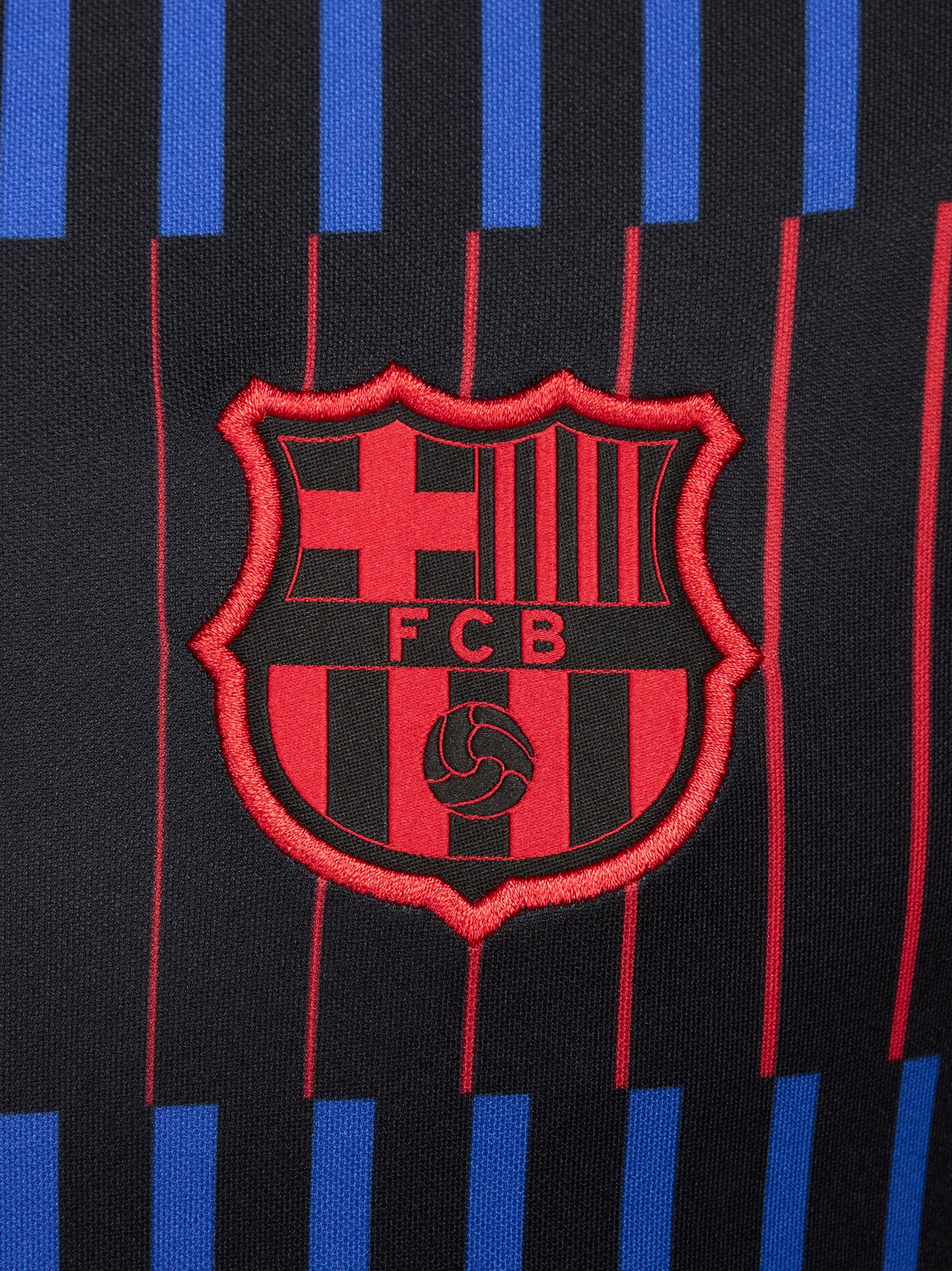 Camiseta Pre-Partido segunda equipación del FC Barcelona 24/25