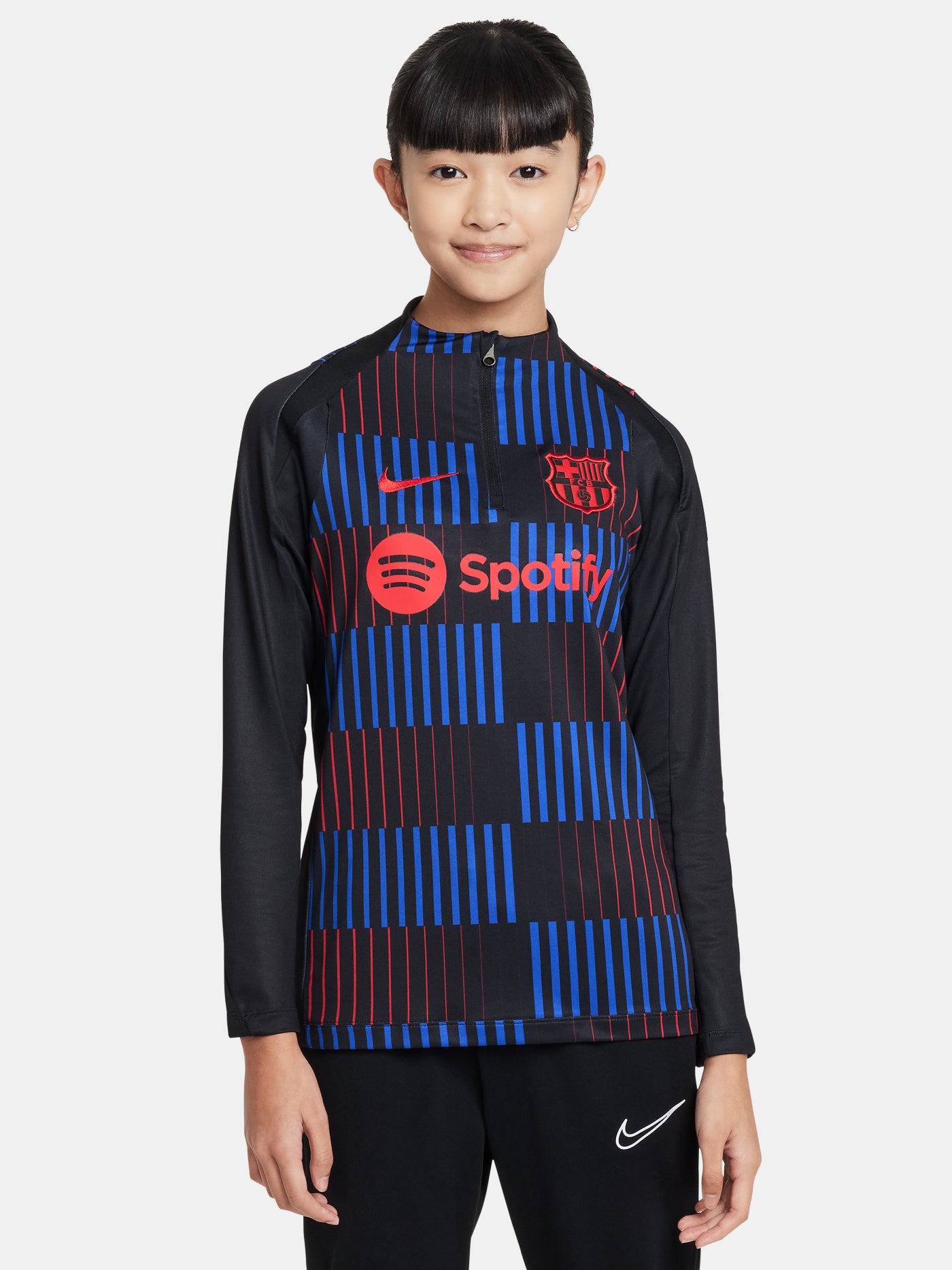 Sudadera Pre-Partido segunda equipación FC Barcelona 24/25 - La Liga - Junior