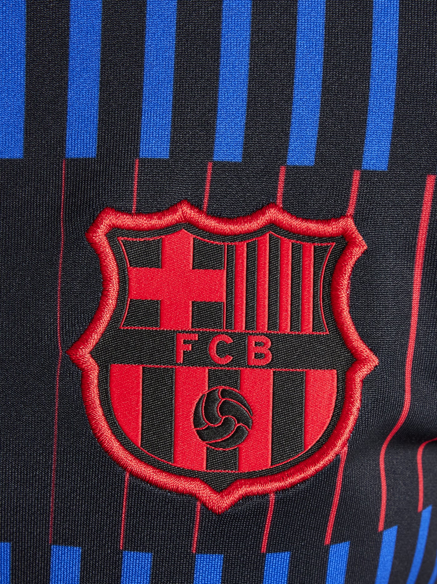 Sweat extérieur d'avant-match FC Barcelone 24/25 - Manches longues - Junior