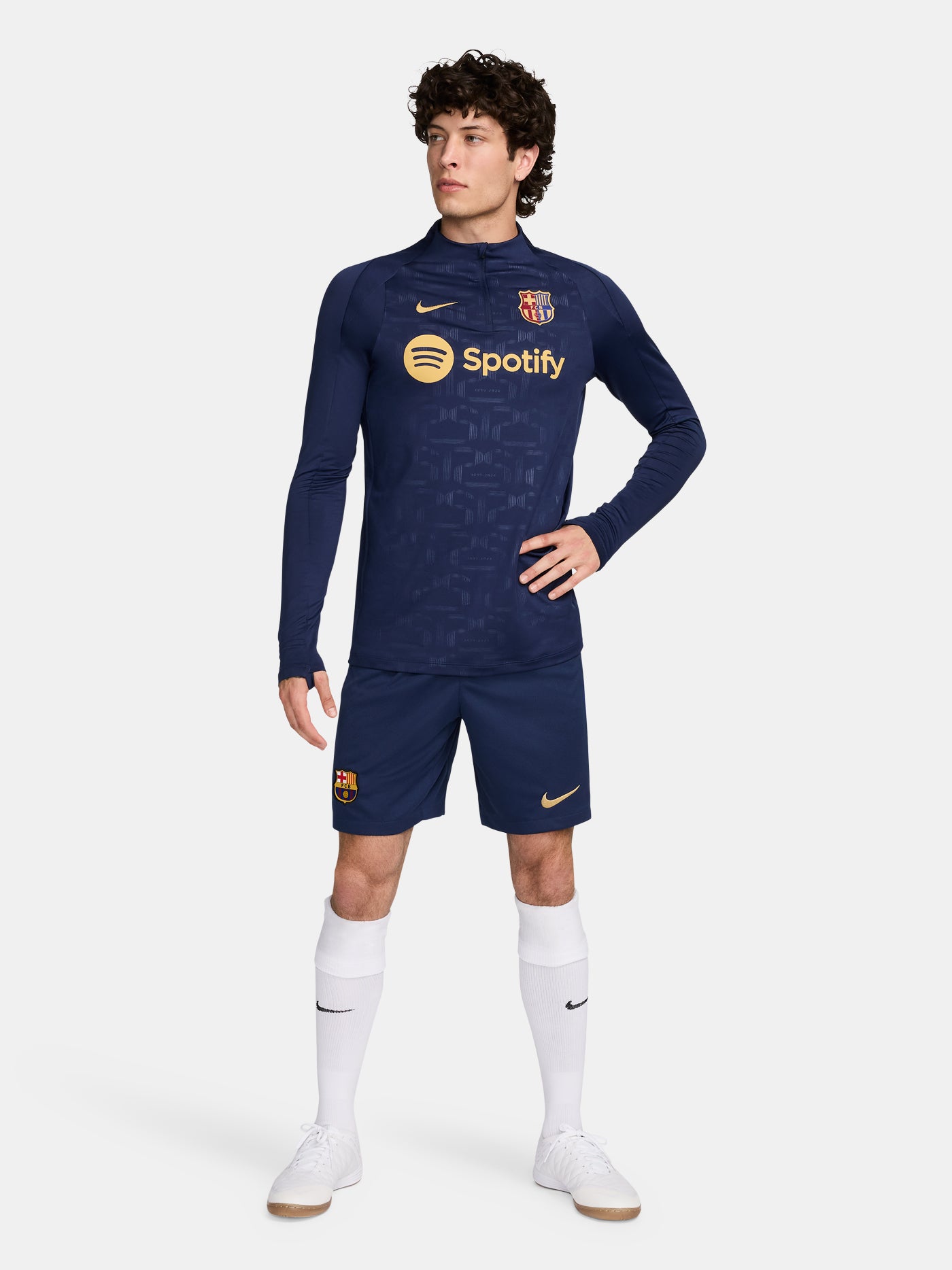 Sudadera Pre-Partido FC Barcelona 24/25 - La Liga