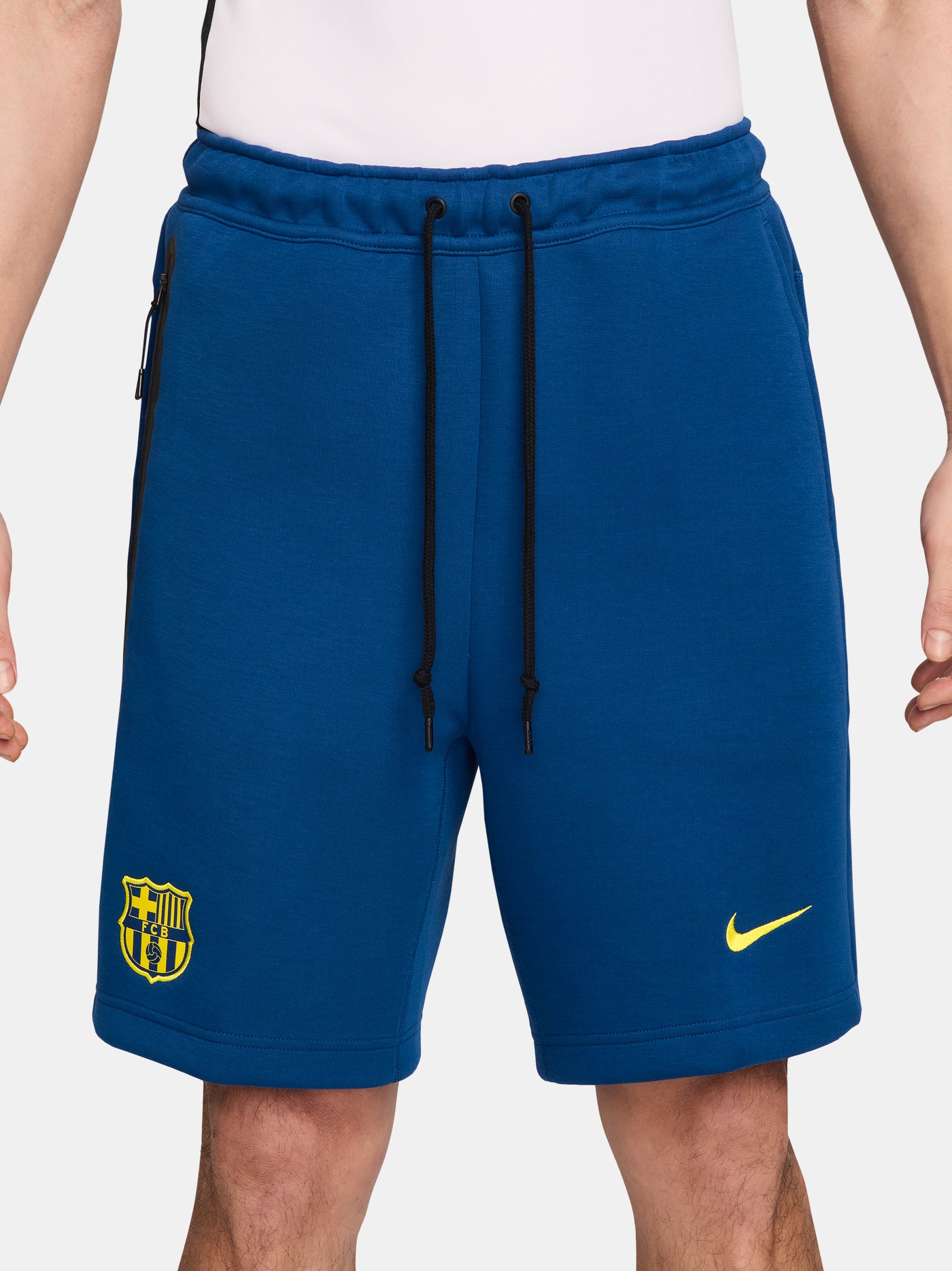 mens nike fleece tech shorts