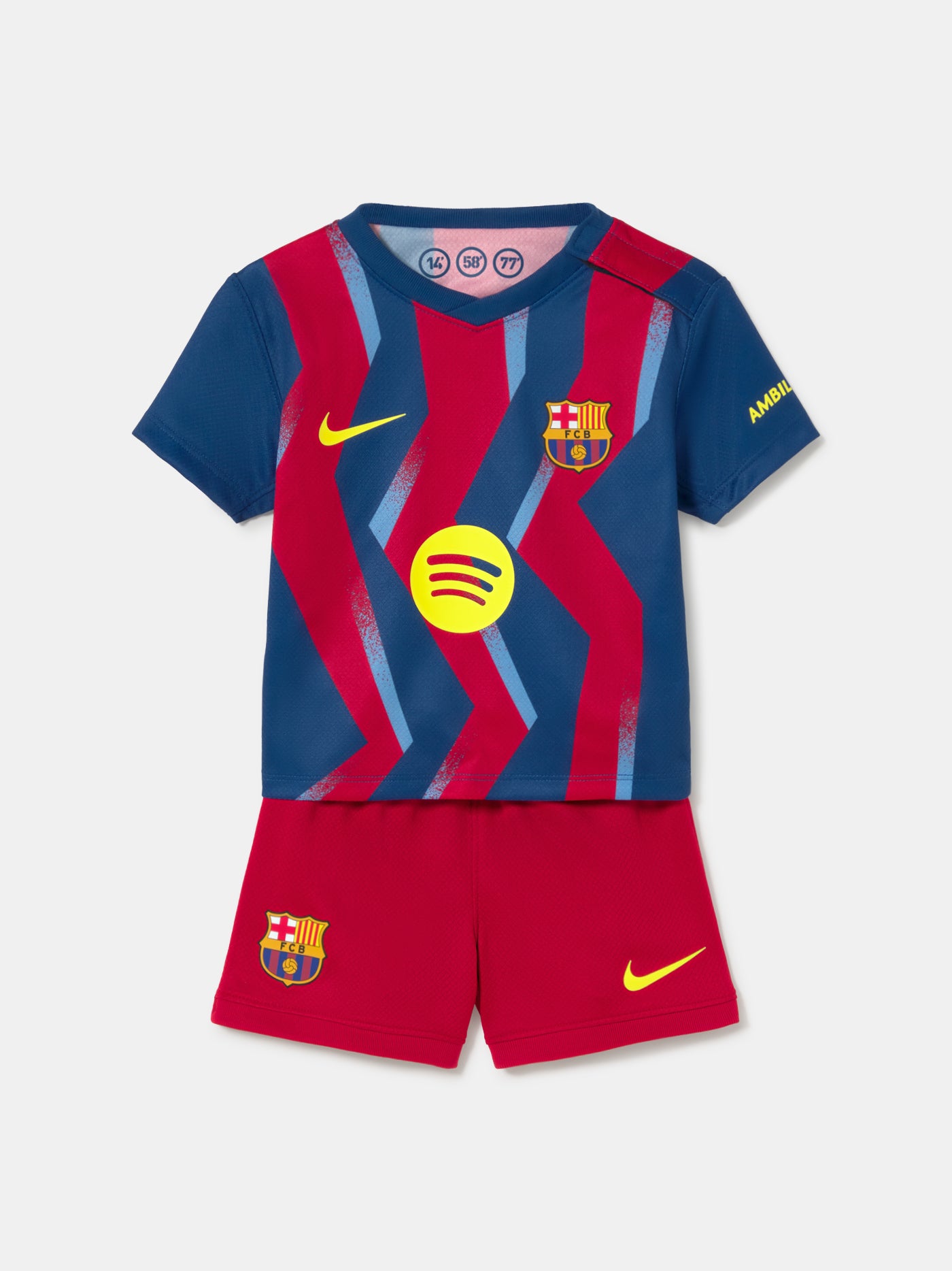 Conjunto de Bebé  cuarta equipación FC Barcelona 25/26