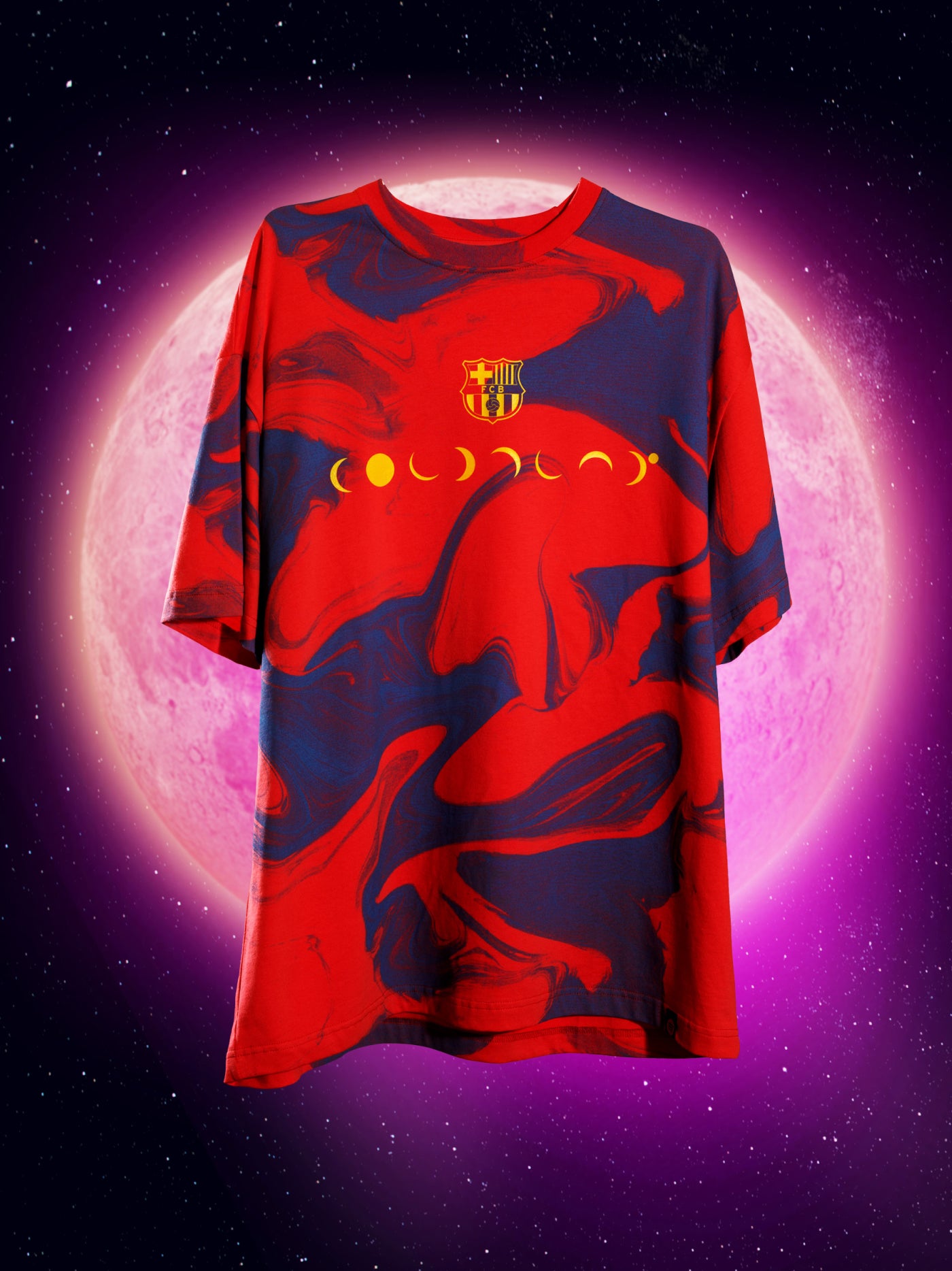 Samarreta Barça x Coldplay d’edició limitada - Oversize