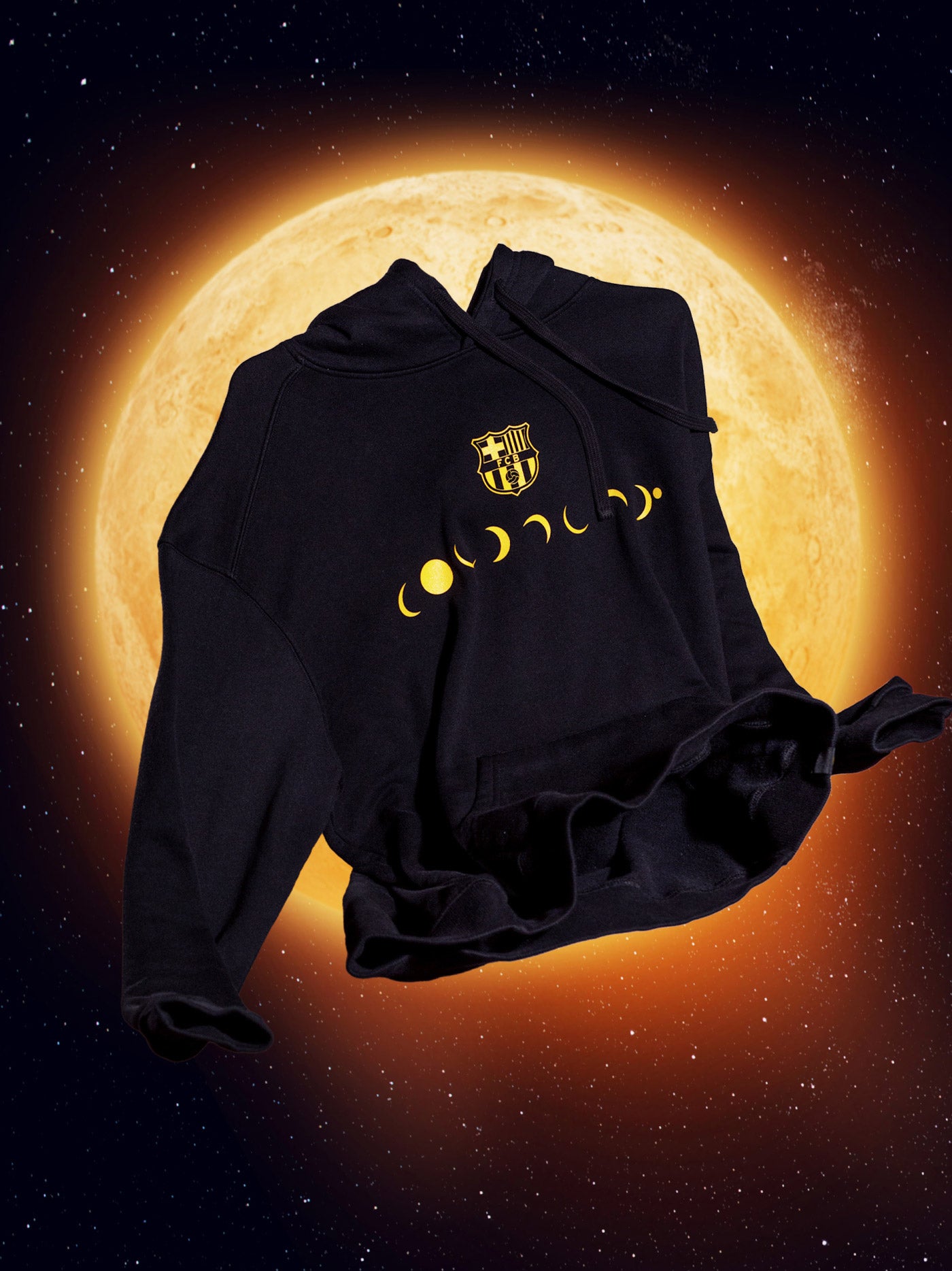 Barça x Coldplay Limited Edition Black Hoodie