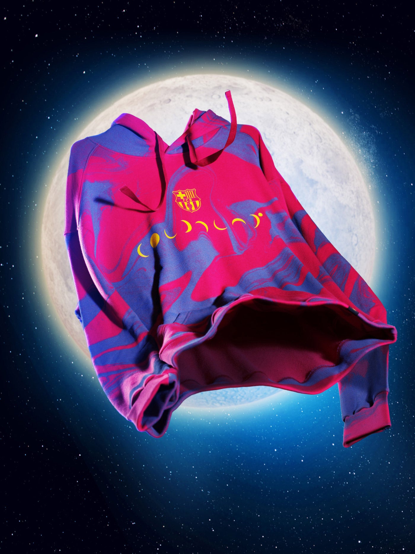 Barça x Coldplay Limited Edition Blaugrana hoodie