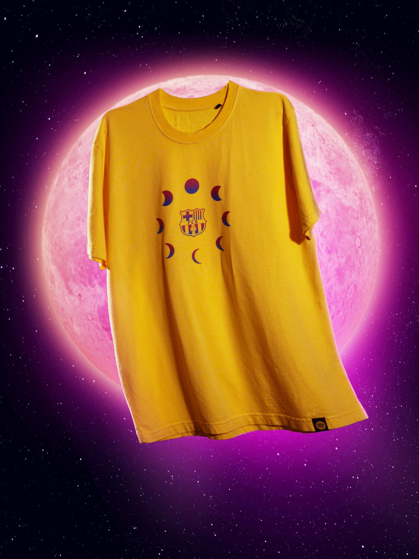 Barça x Coldplay Limited Edition Yellow T-shirt