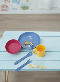 Set de Comida Infantil Barça