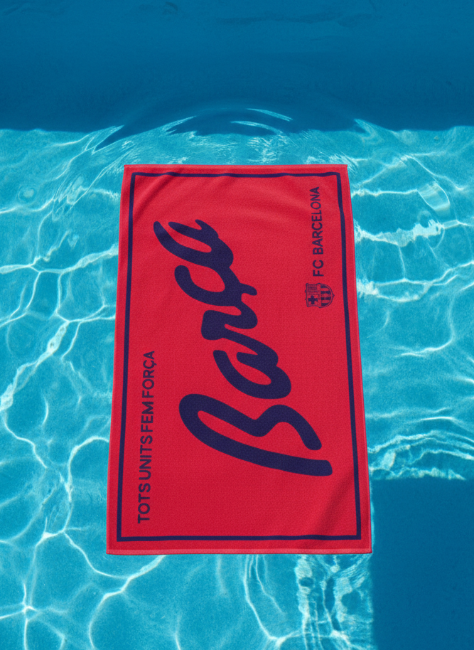 Towel Blaugrana Beachwear Barça