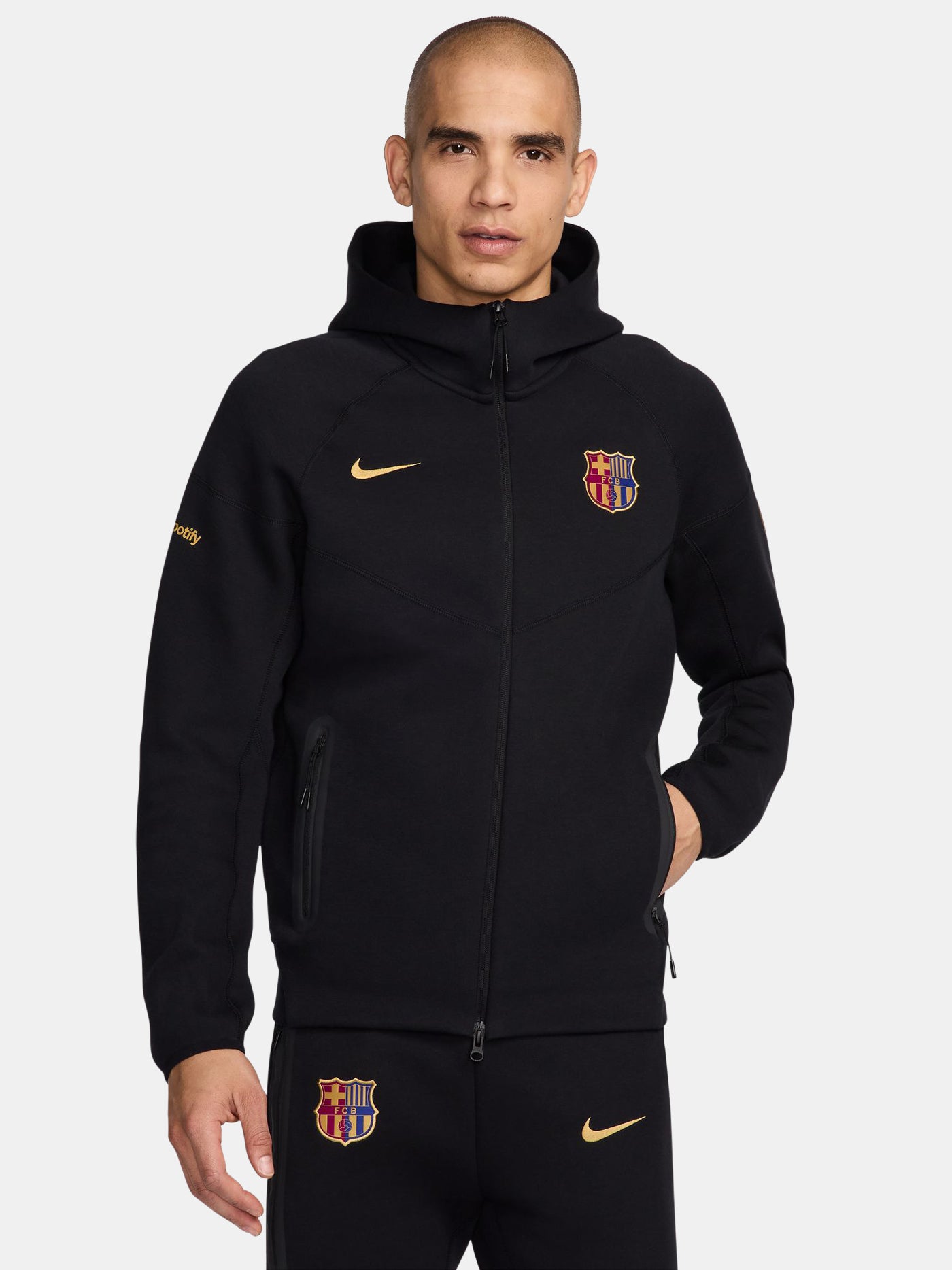 NEW deals Nike FCB Barcelona Soccer Full Zip Jacket Mens Large