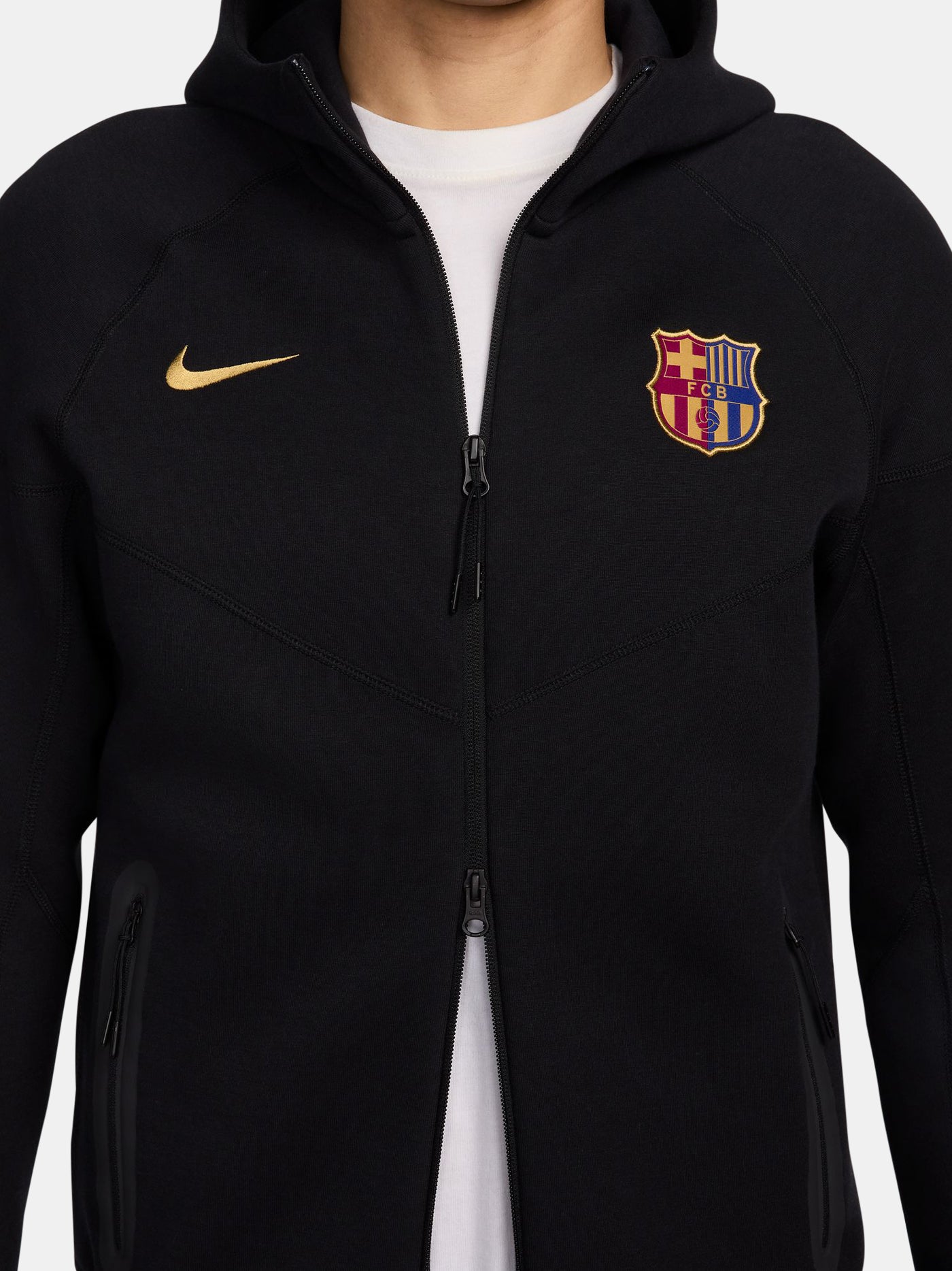 Jaqueta tech negra Barça Nike