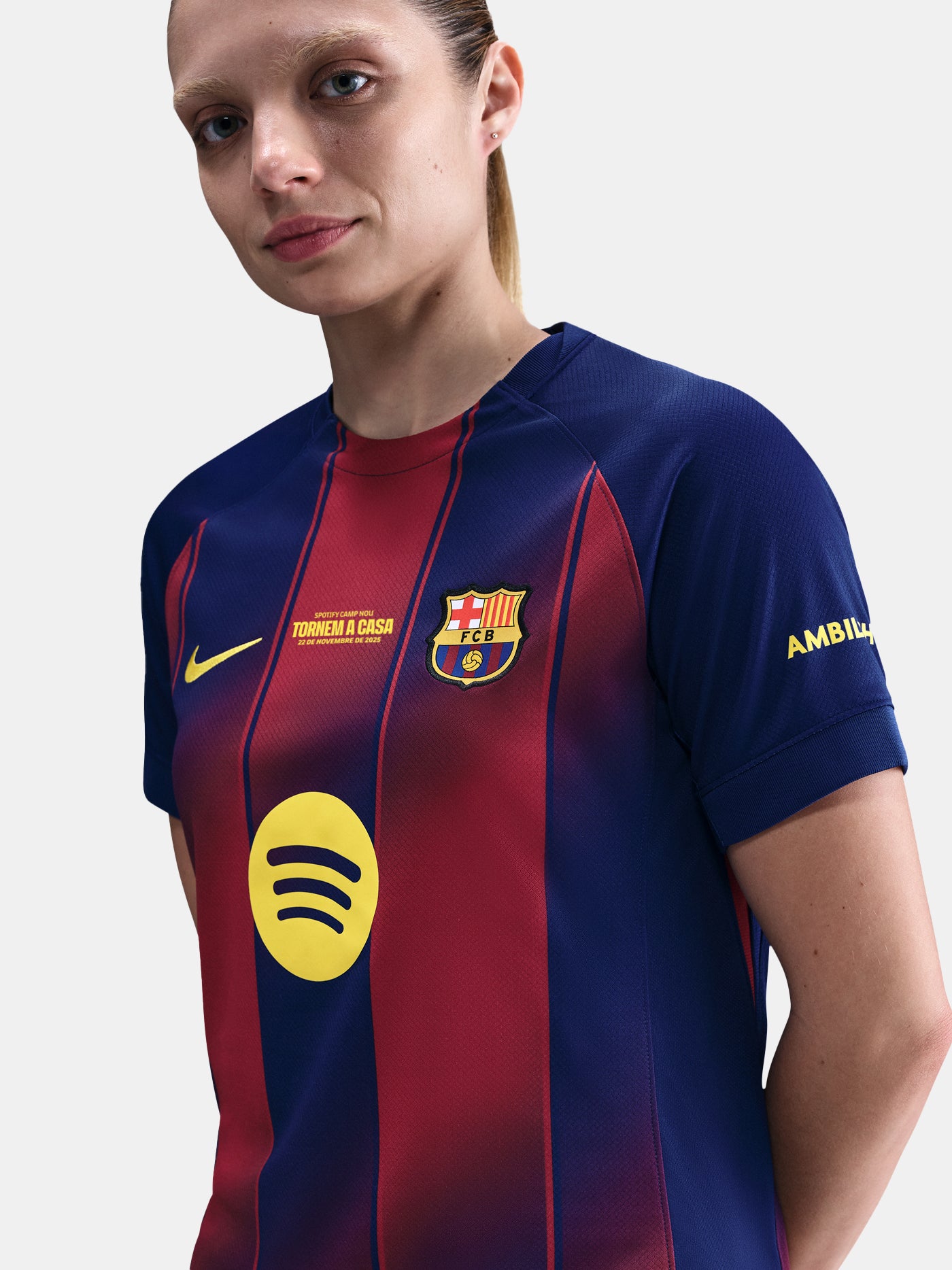 Camiseta mujer primera equipación 25/26 FC Barcelona 