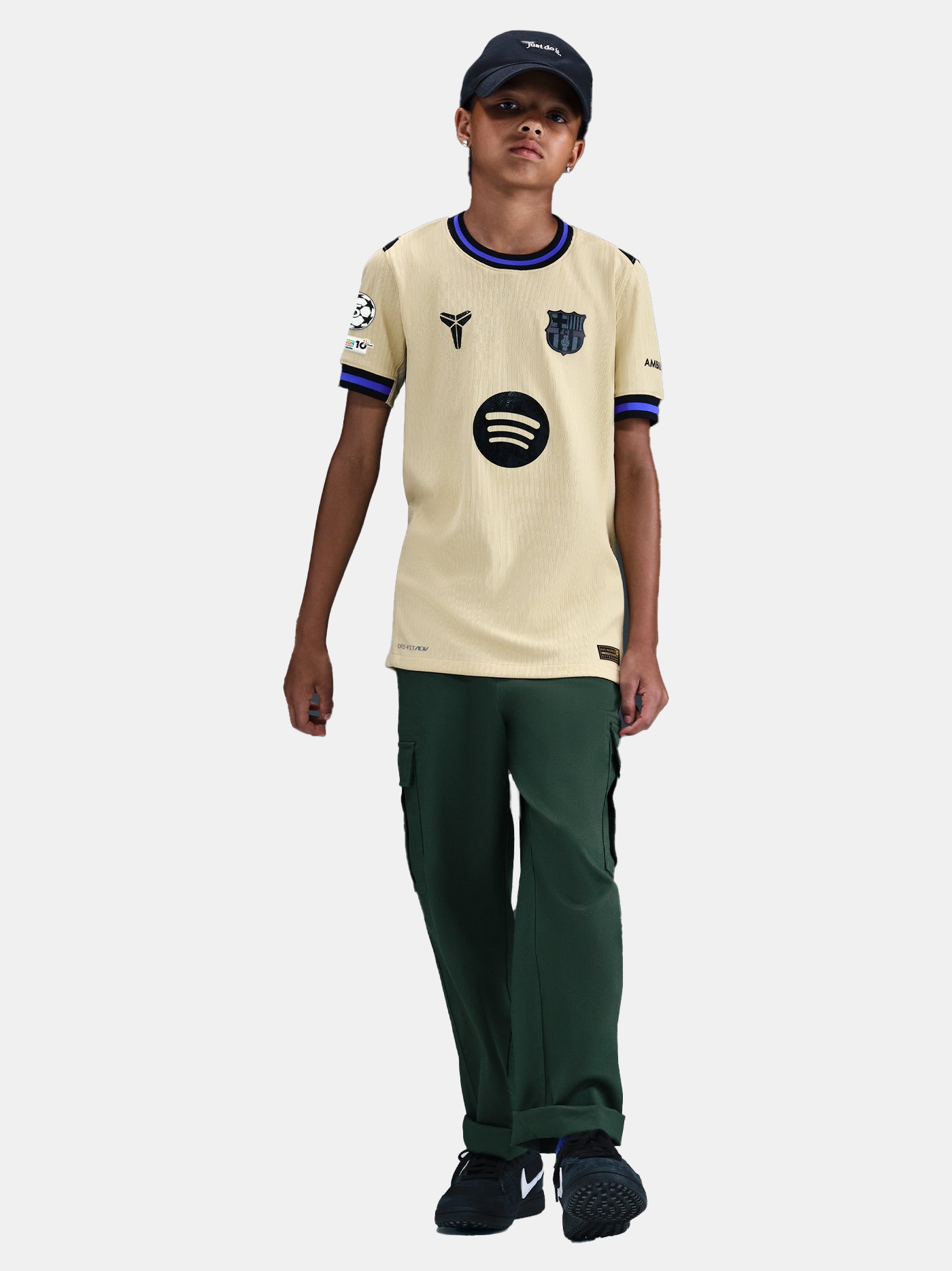 Maillot Junior extérieur 25/26 FC Barcelona x Kobe Bryant - Édition joueur 