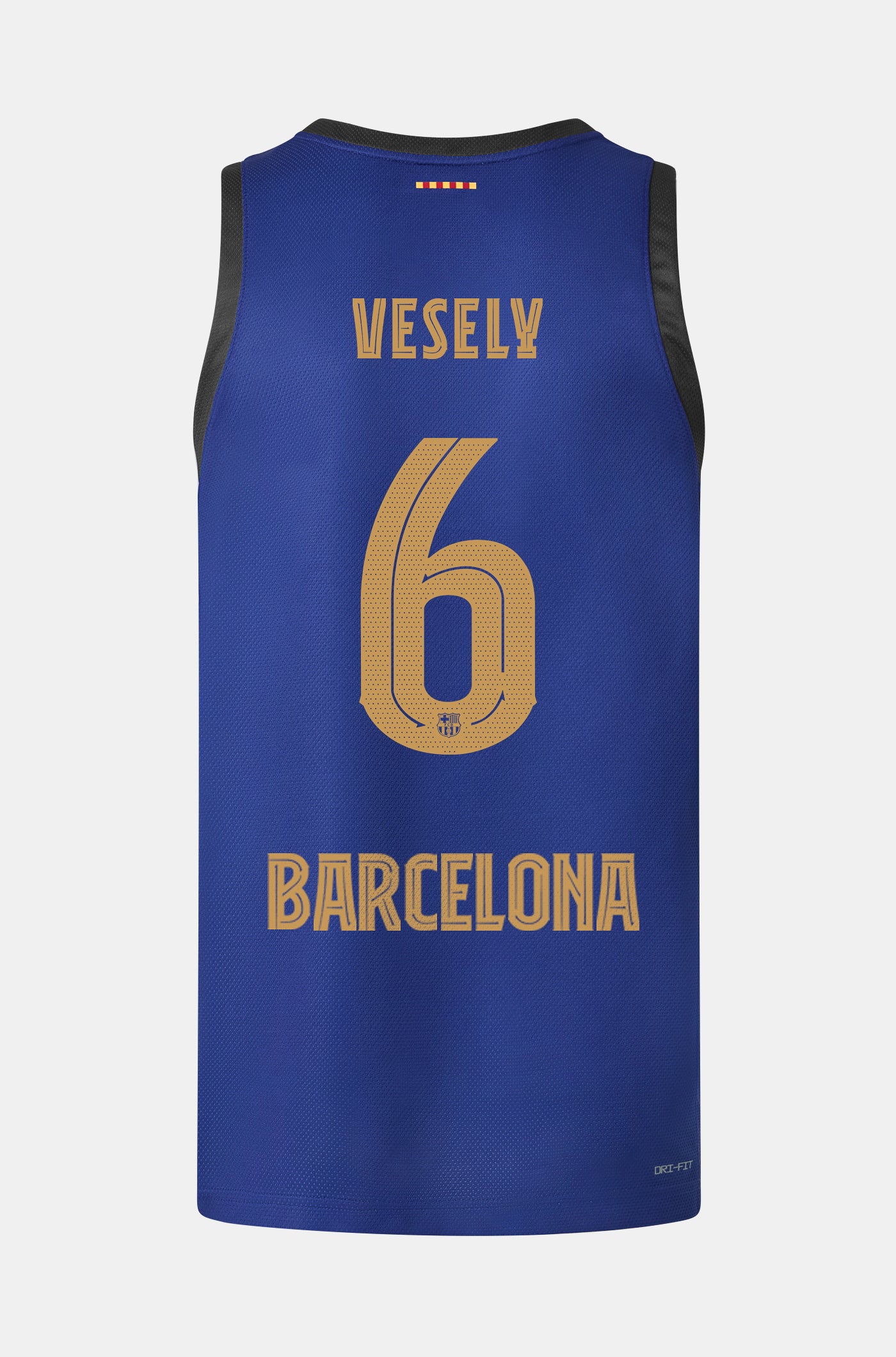 VESELY | Euroleague FC Barcelona home basketball shirt 24/25