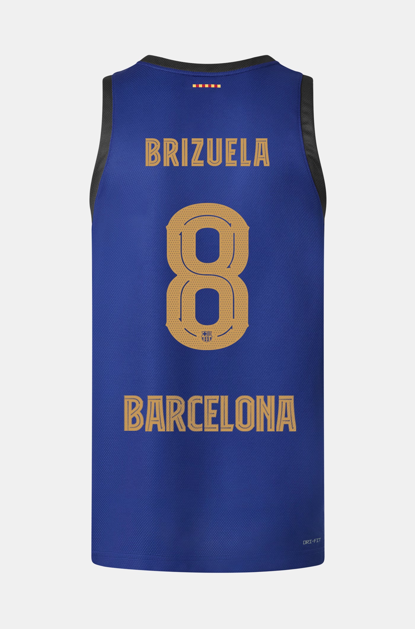 BRIZUELA | Euroleague FC Barcelona home basketball shirt 24/25