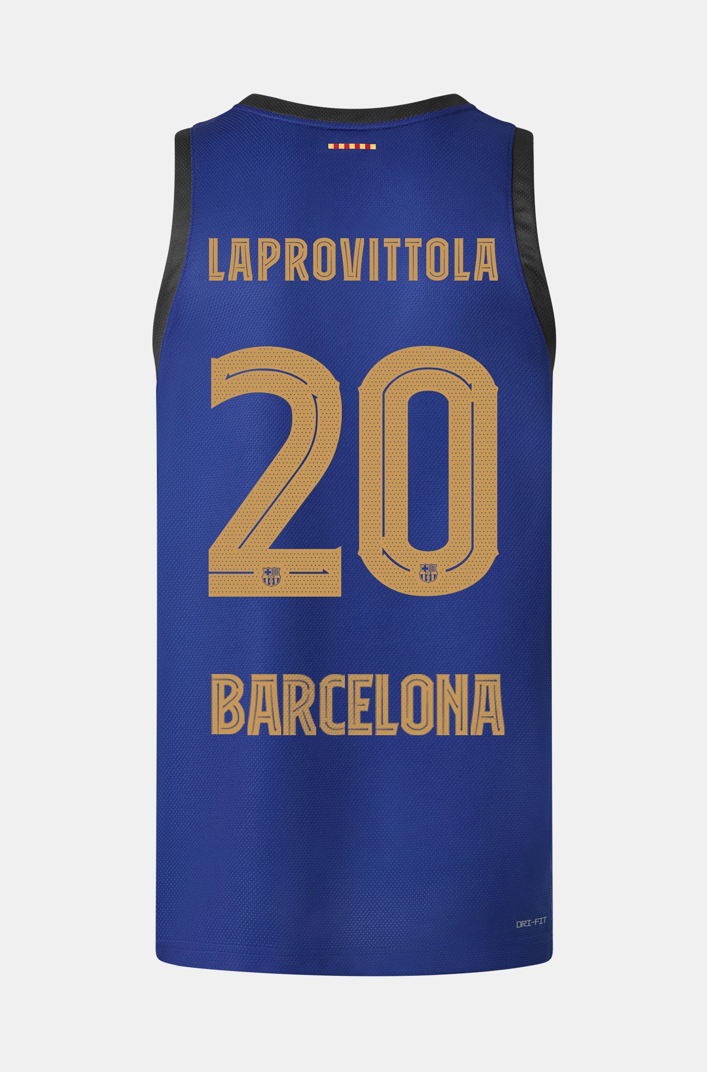 LAPROVITTOLA | Euroleague FC Barcelona home basketball shirt 24/25