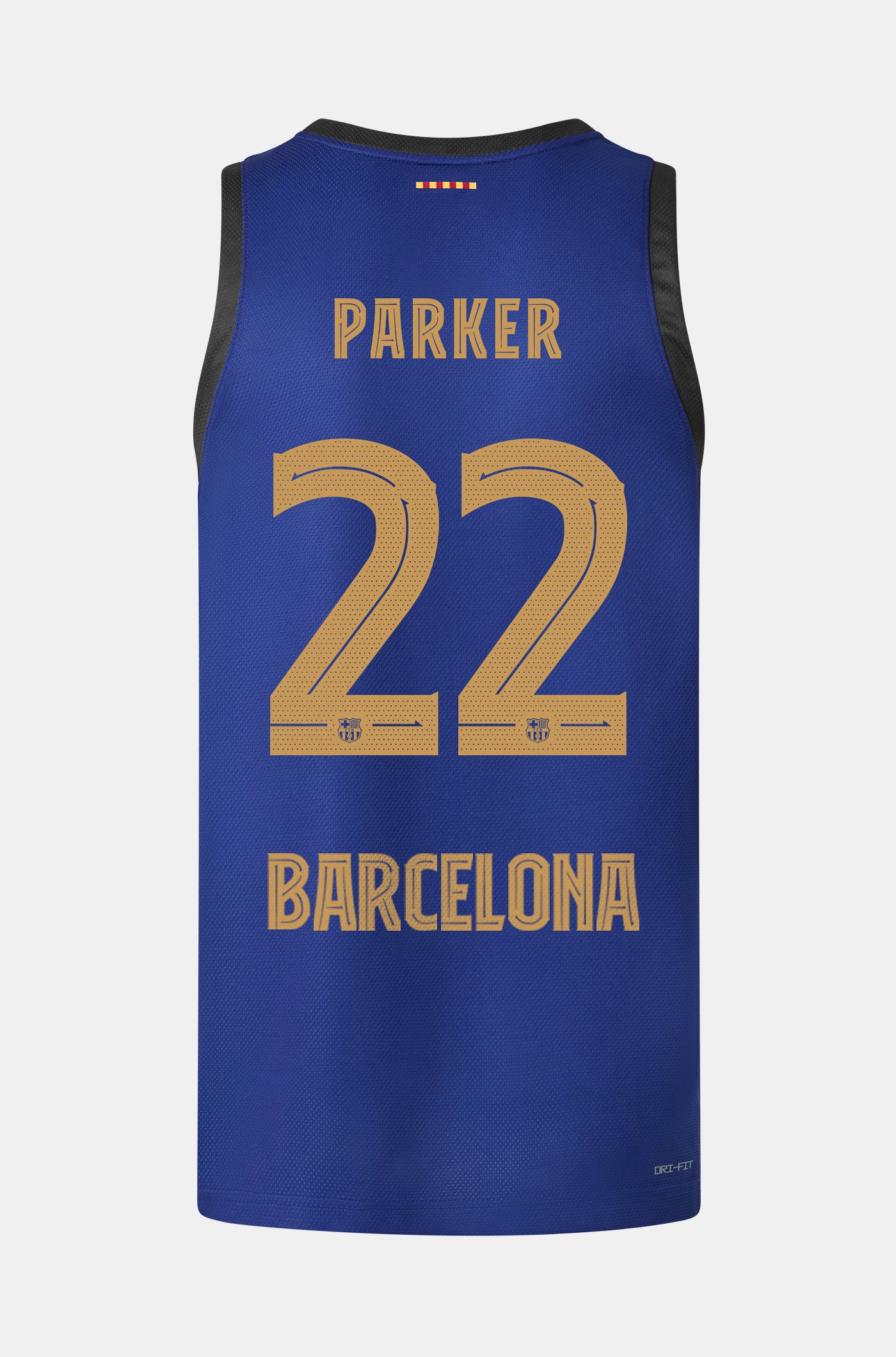 PARKER | Euroleague Camiseta hombre primera equipación baloncesto 24/25 FC Barcelona 