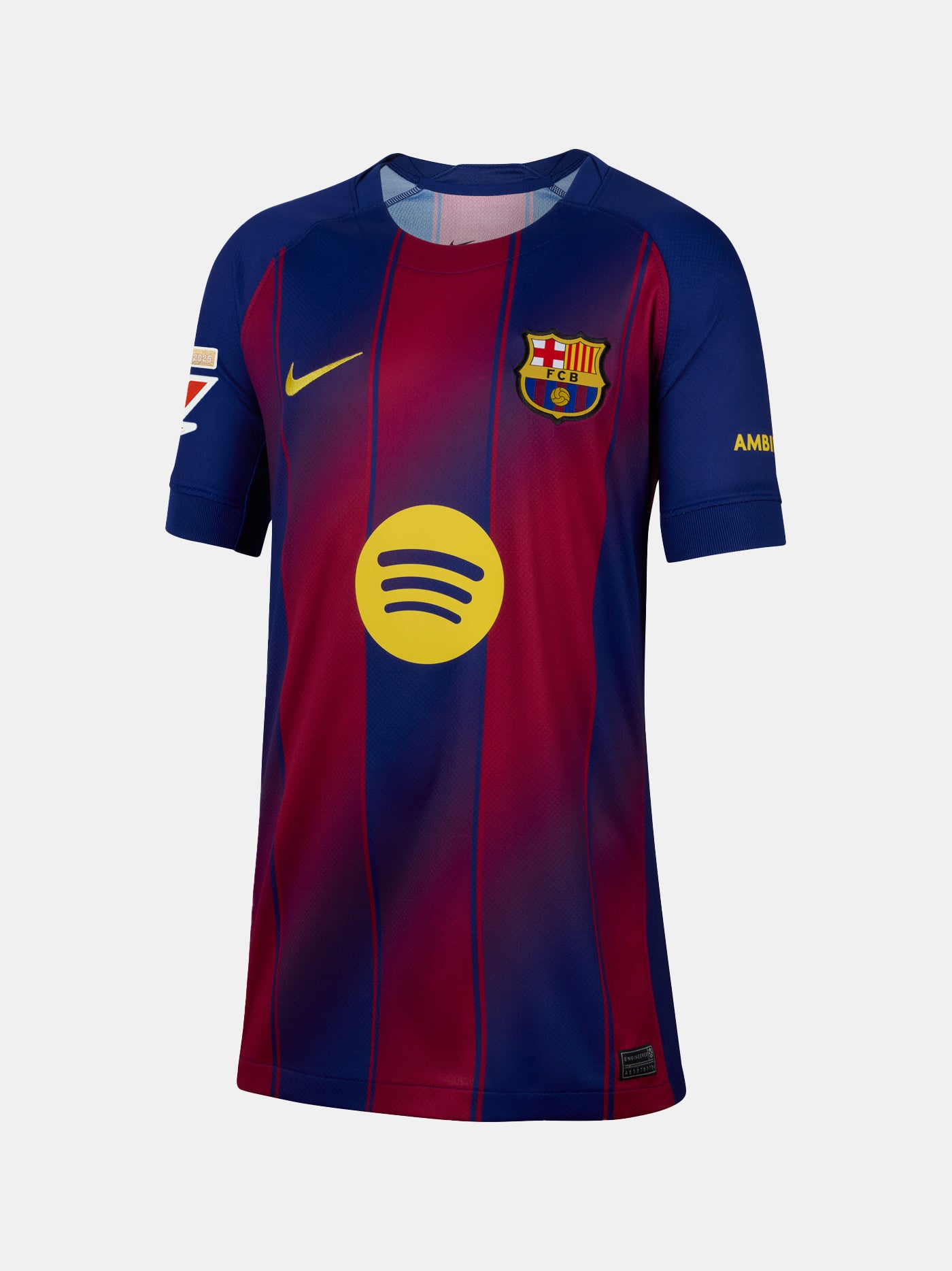 La Liga Camiseta primera equipación junior 25/26 FC Barcelona