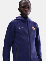 Jacket Tech Fleece Barça Nike – Marineblau