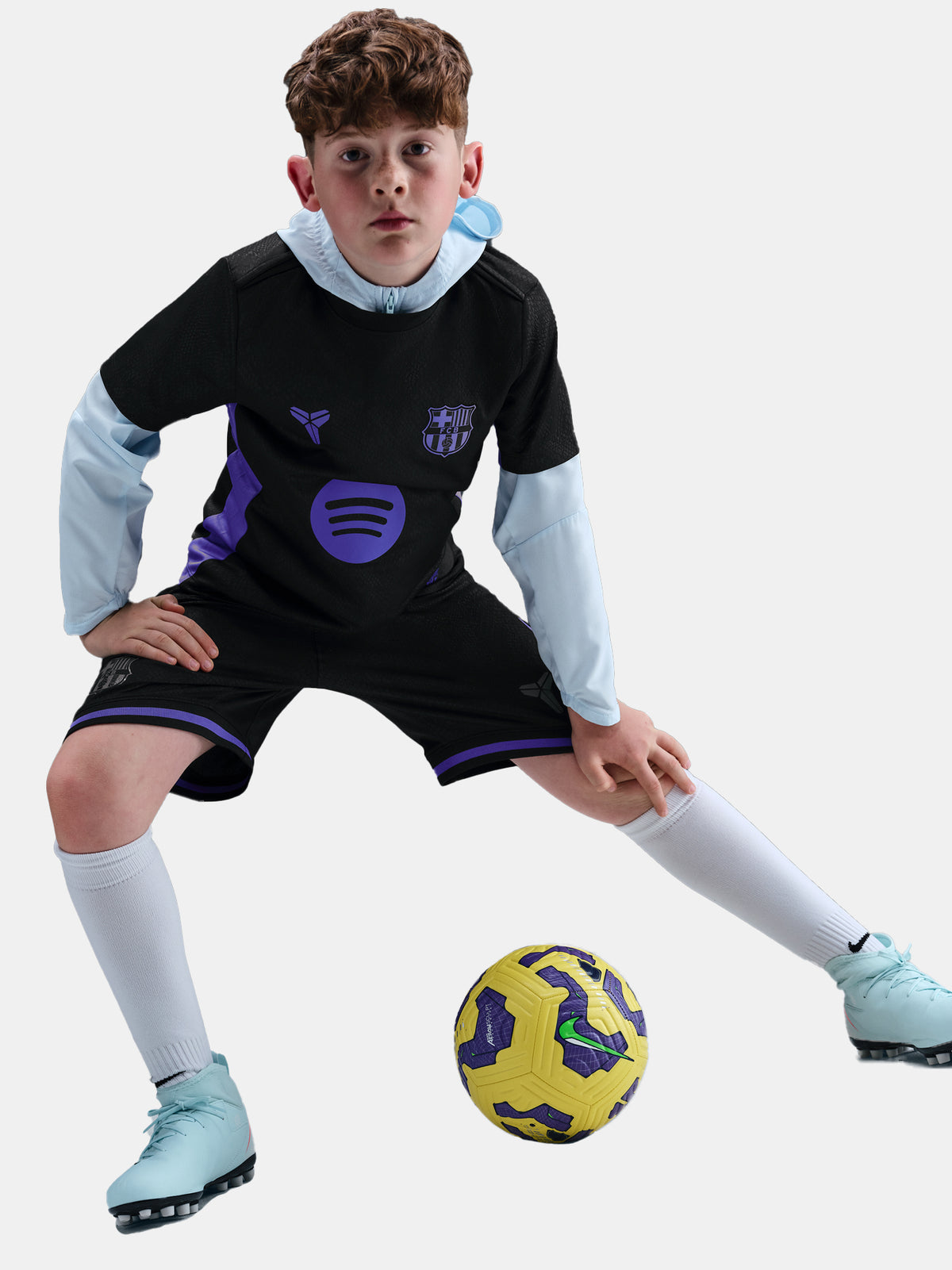 Camiseta pre-partido Junior segunda equipación FC Barcelona x Kobe Bryant 25/26