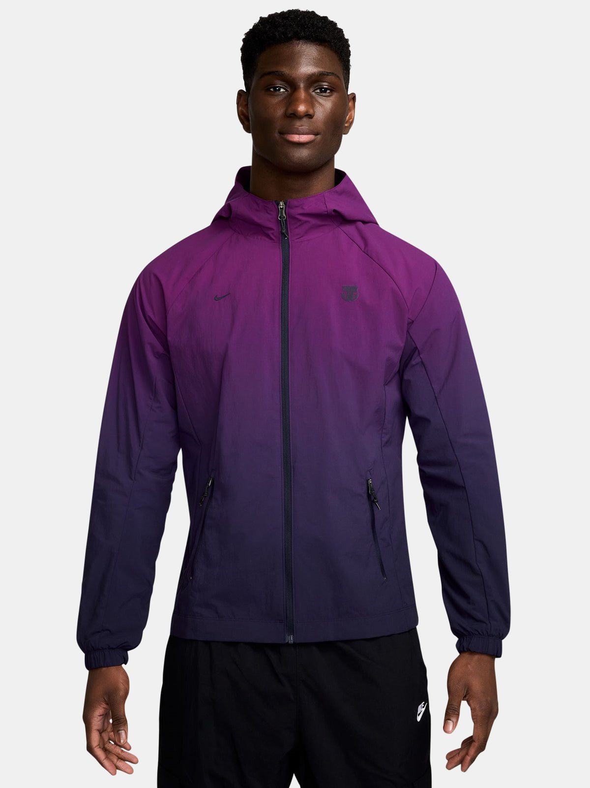 Veste windrunner dégradée Barça Nike  